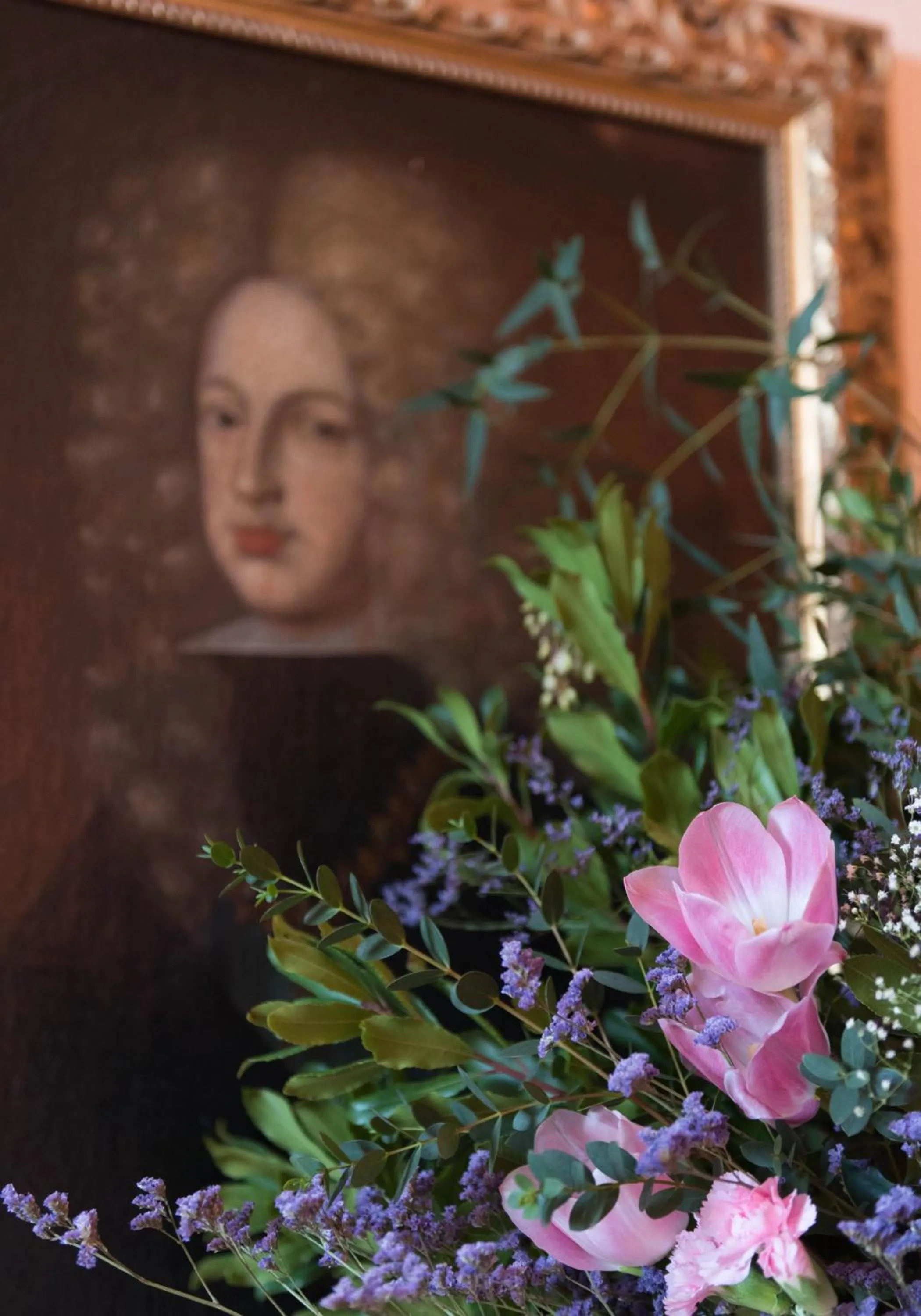 Decorative detail in Tenuta La Bandita