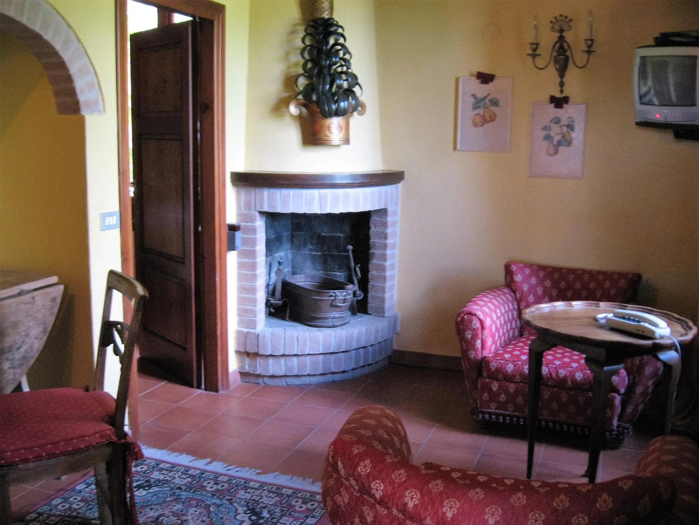 Living room in Tenuta La Bandita