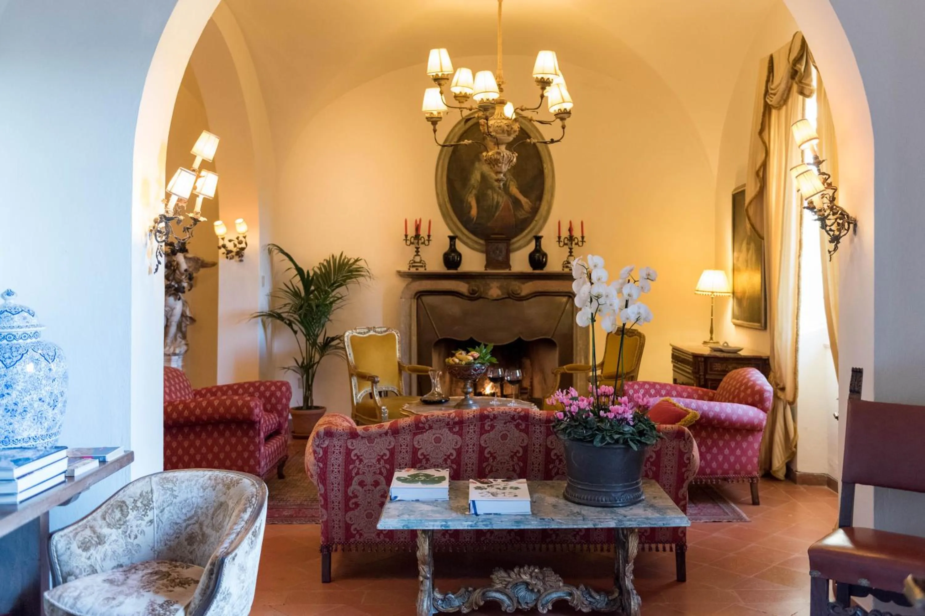 Lobby or reception in Tenuta La Bandita