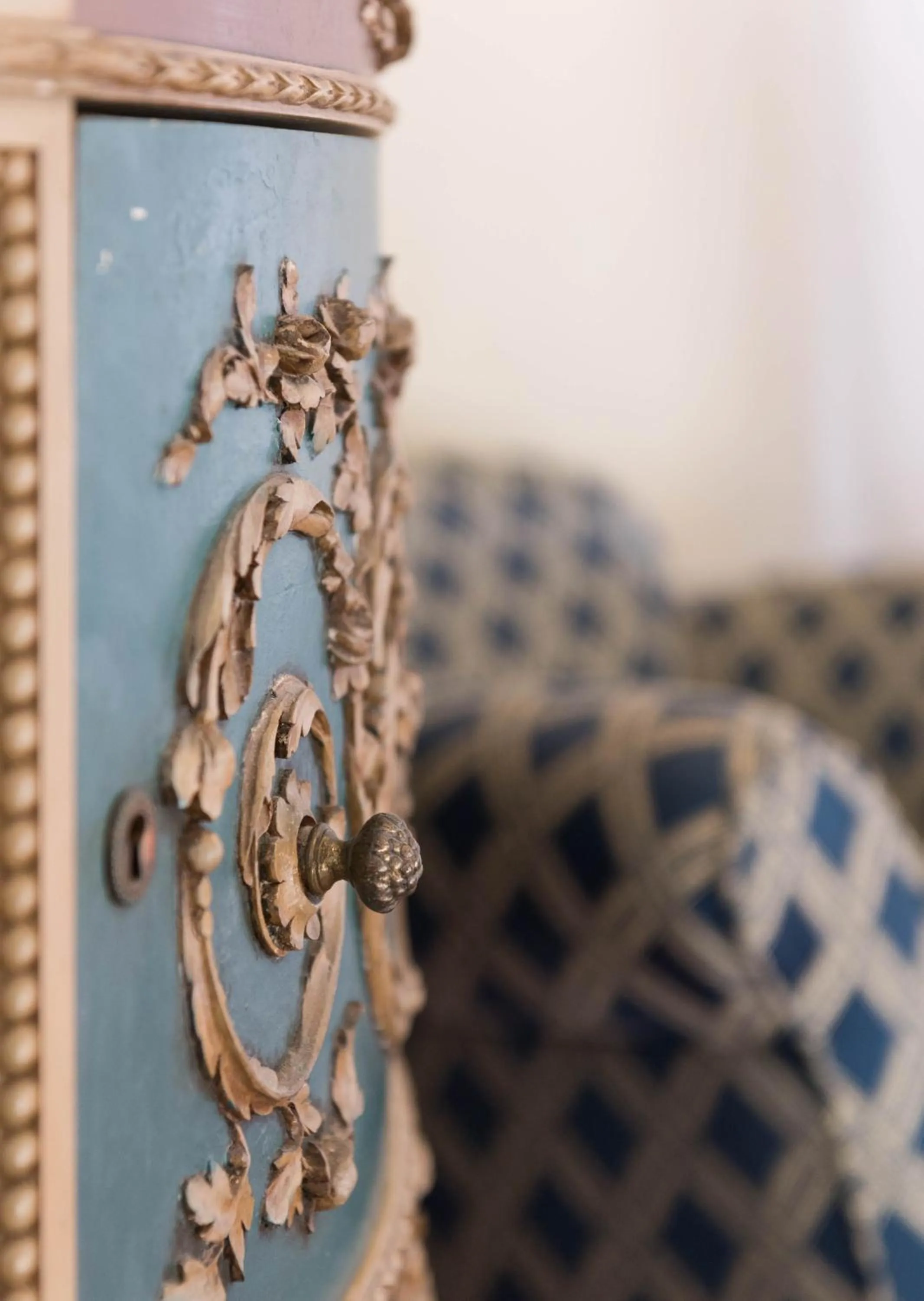 Decorative detail in Tenuta La Bandita