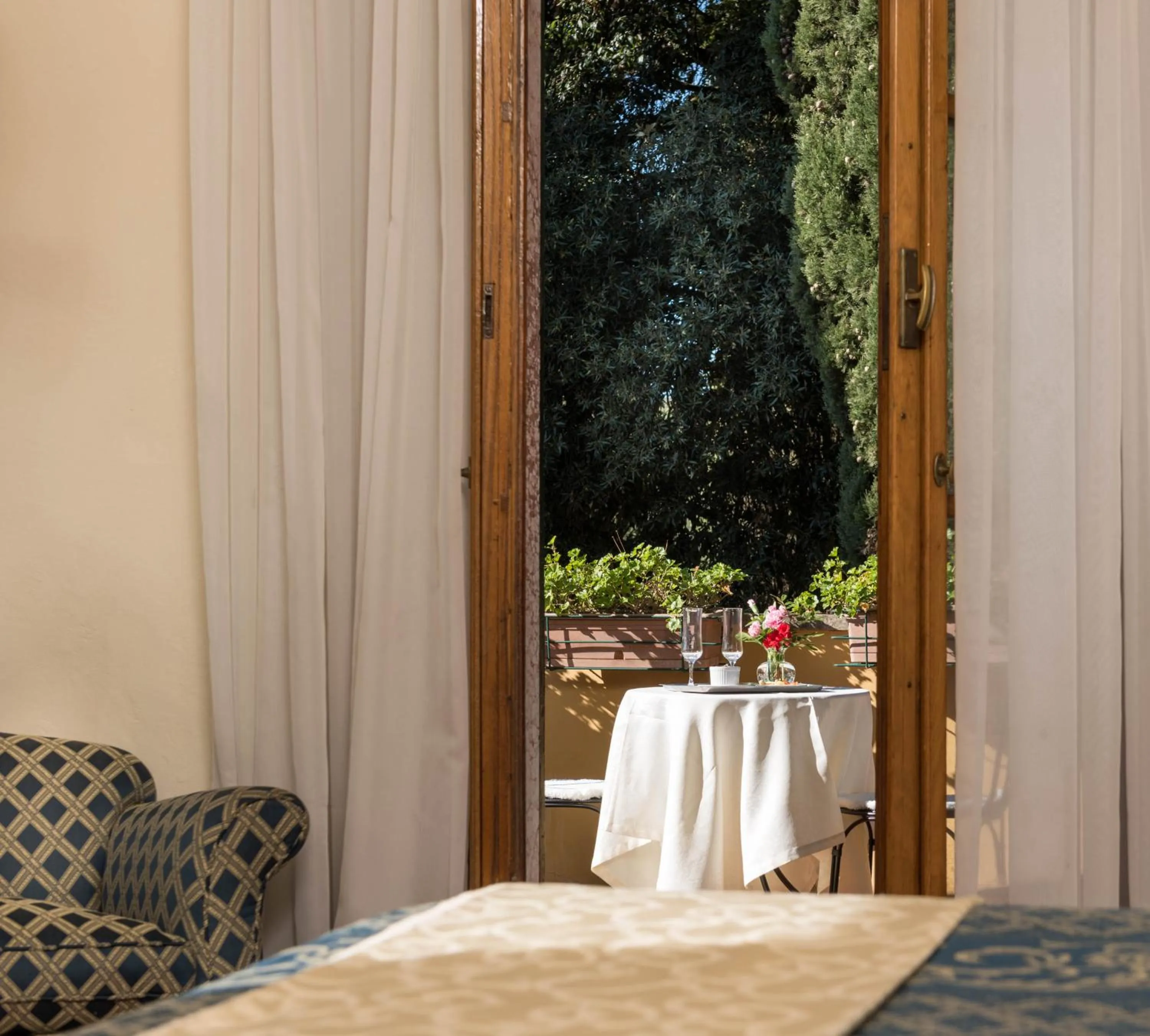Balcony/Terrace in Tenuta La Bandita