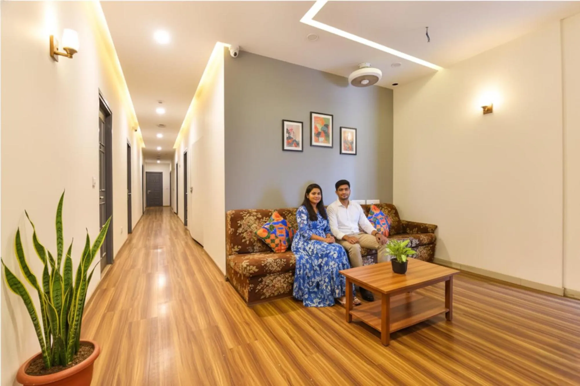 Seating area in FabHotel NY Townhouse
