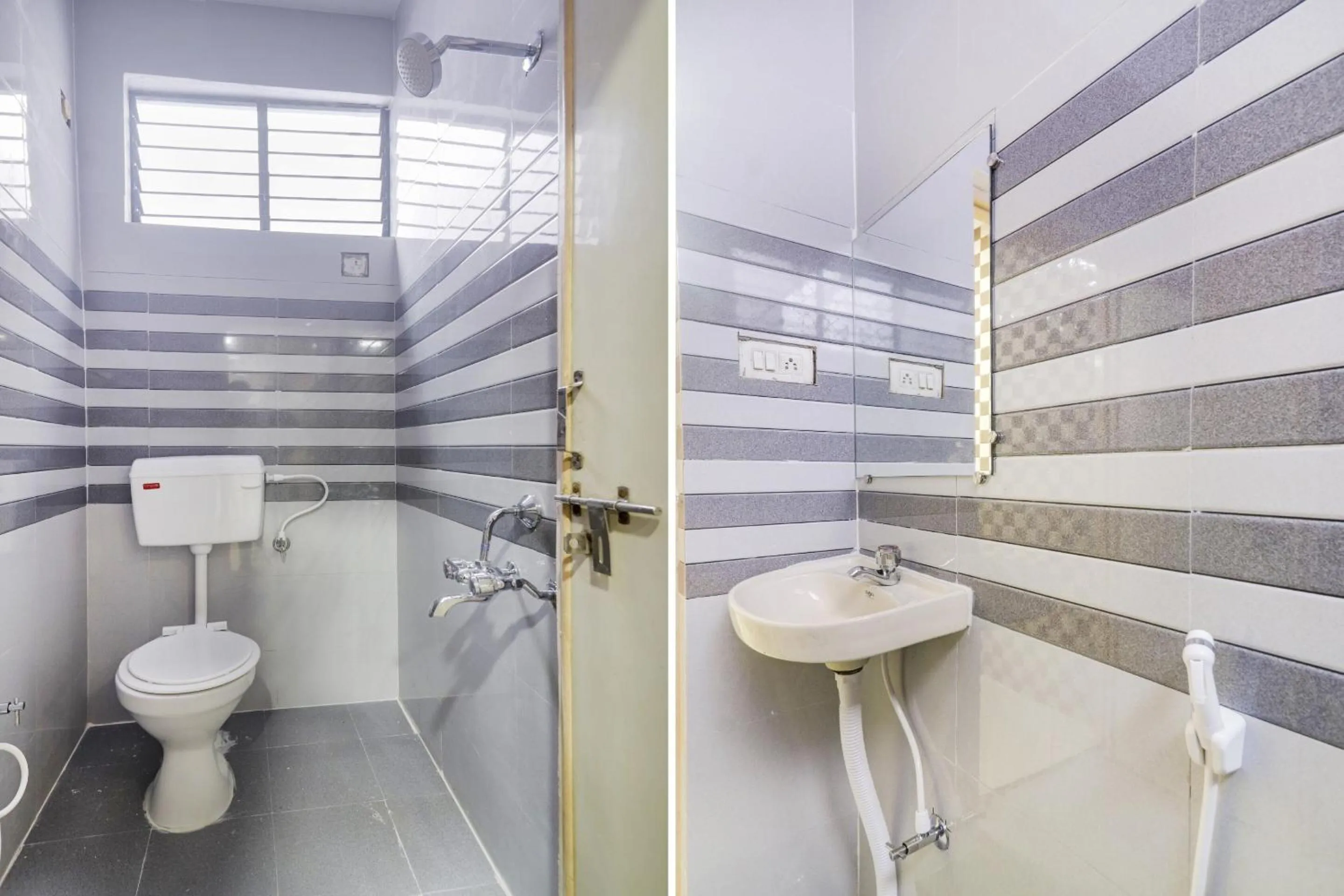 Bathroom in Hotel O Aroma Classic Near Nampally Railway station