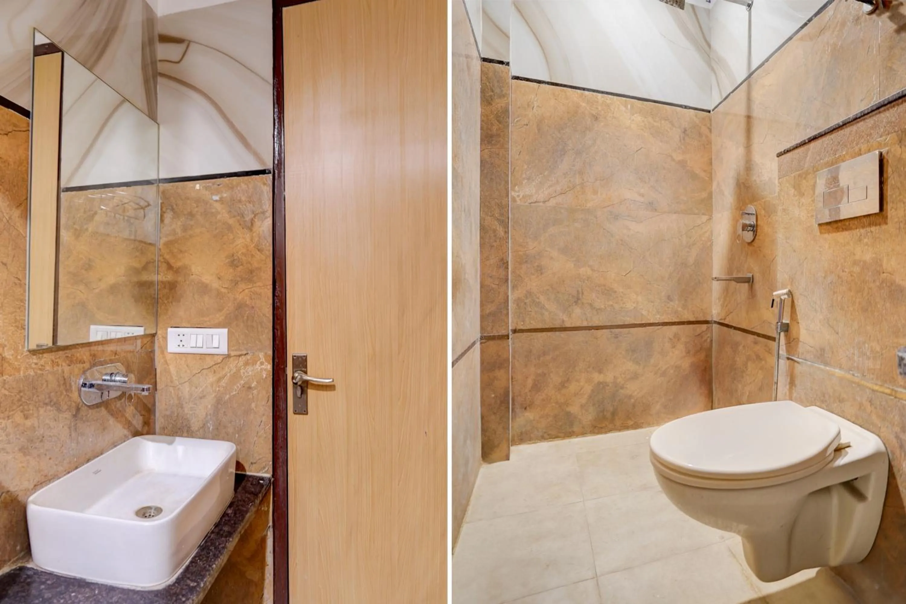 Bathroom in Townhouse Airport Road Delhi