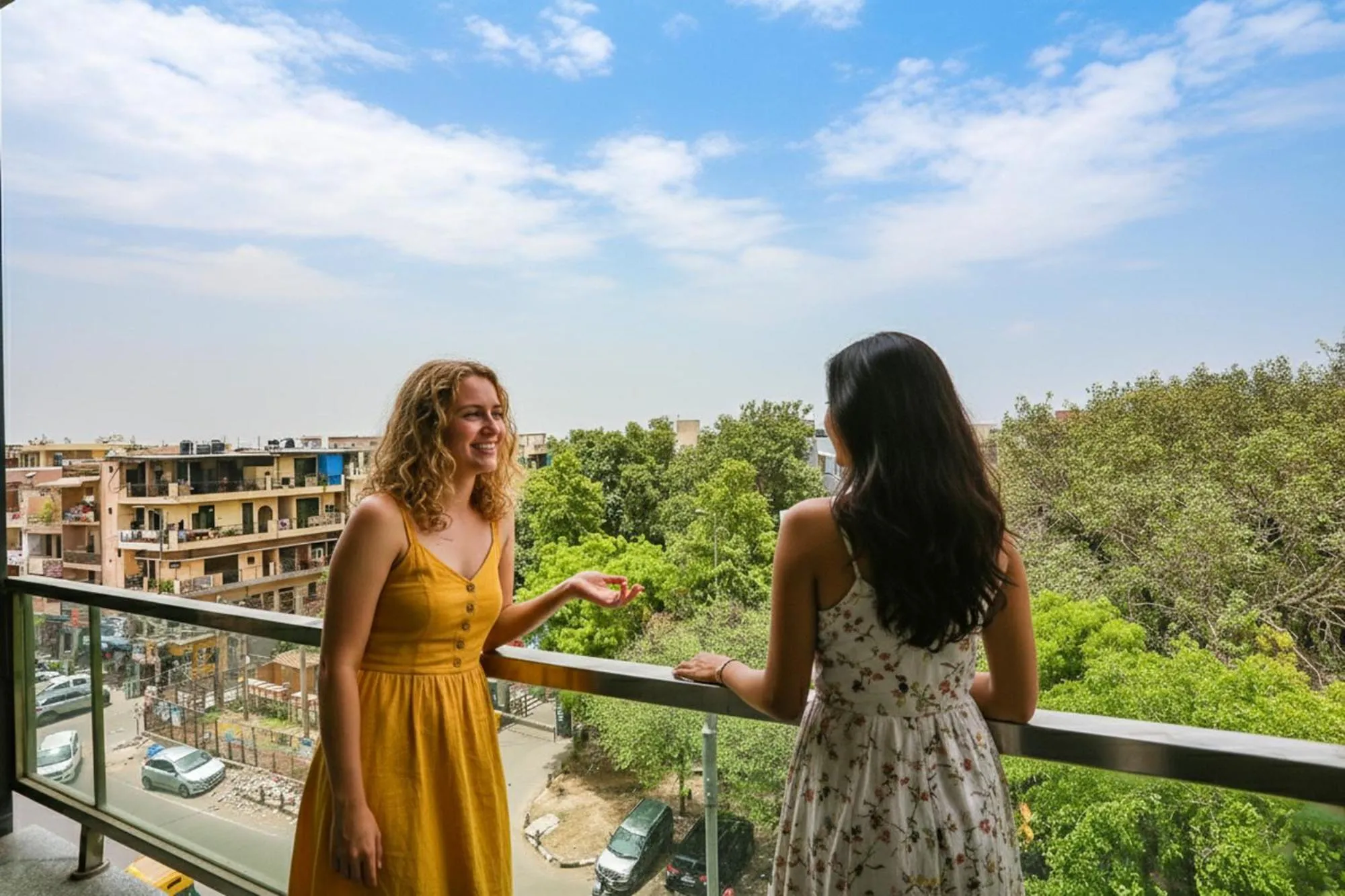 Balcony/Terrace in FabHotel Moro Paschim Vihar