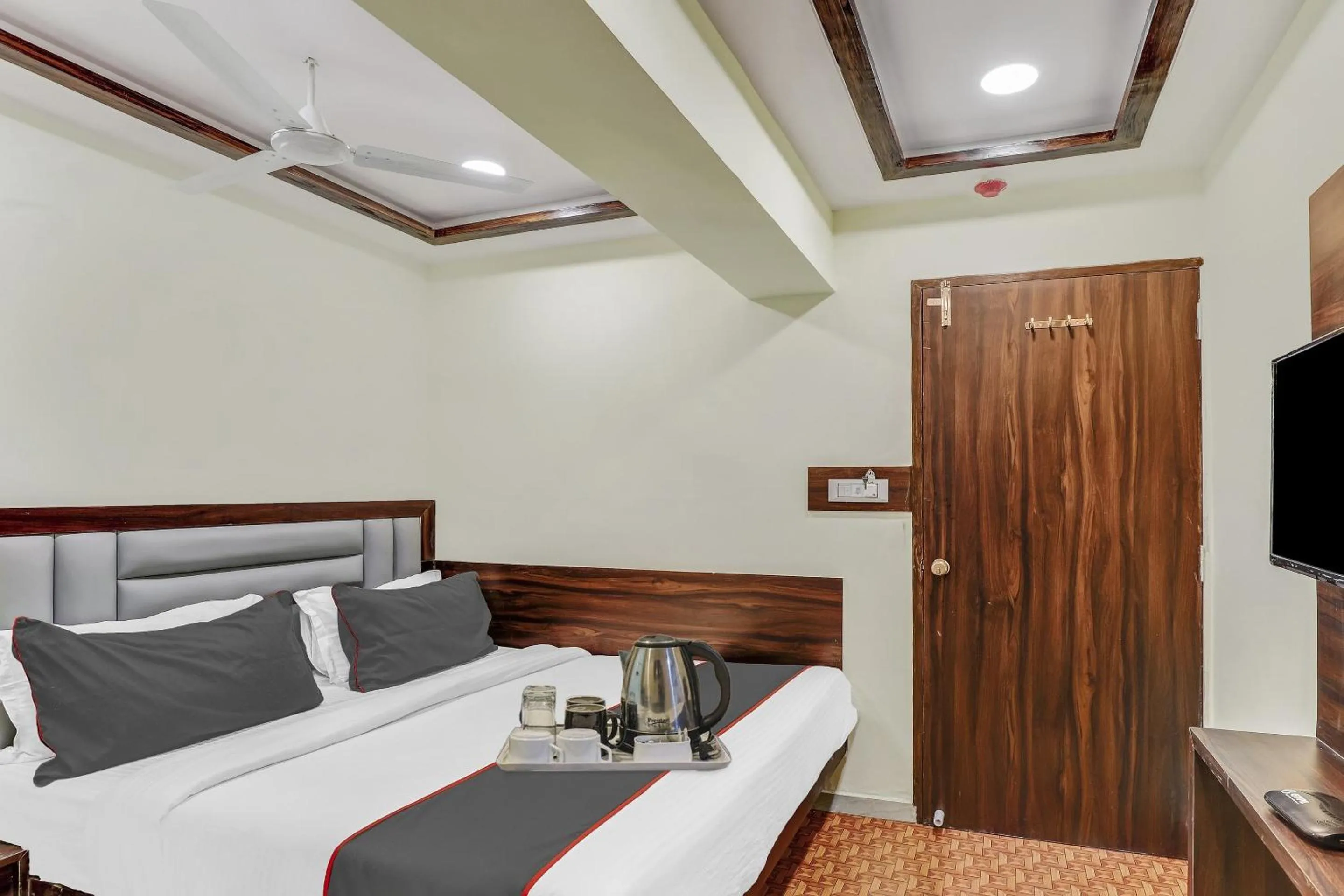 Lobby or reception, Bed in Collection O Laxmi Kuber