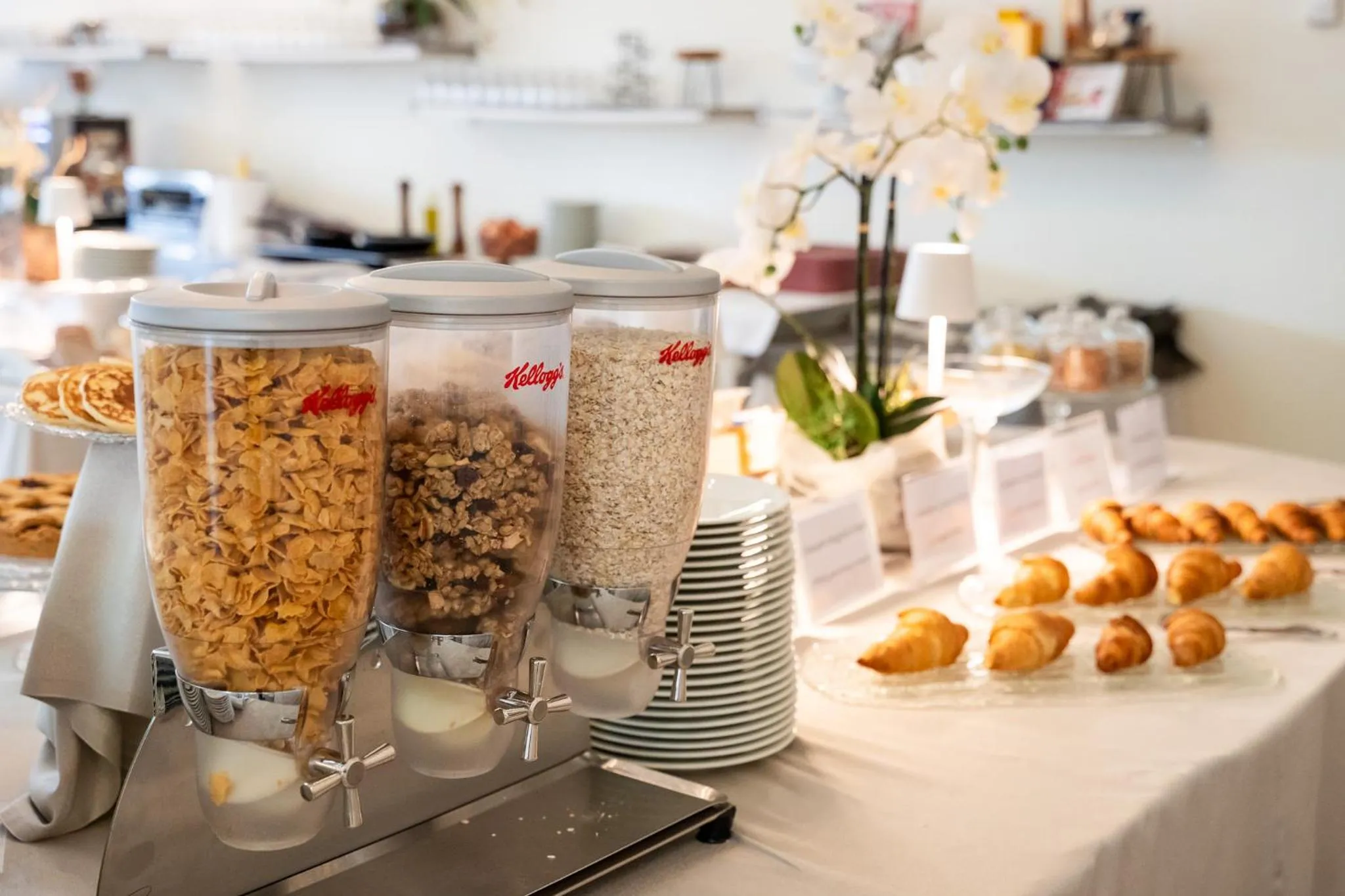 Continental breakfast in Hotel Garden Experience