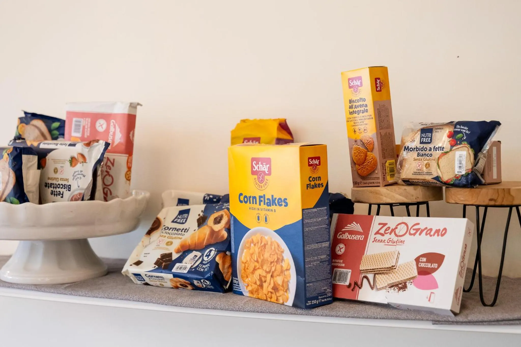 Continental breakfast in Hotel Garden Experience