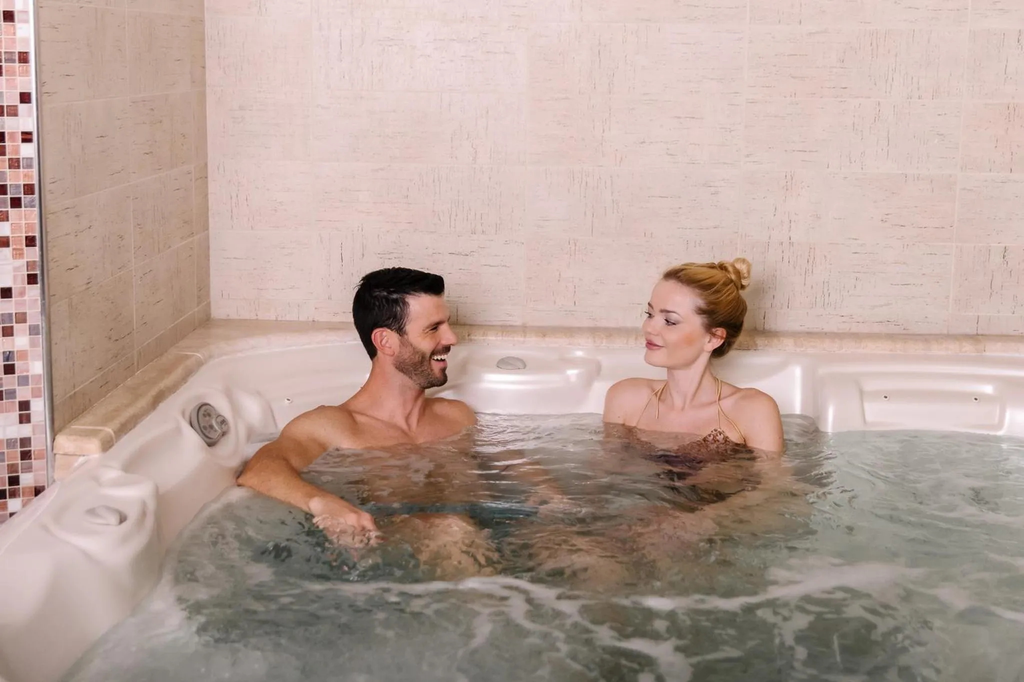 Hot Tub in Hotel Garden Experience