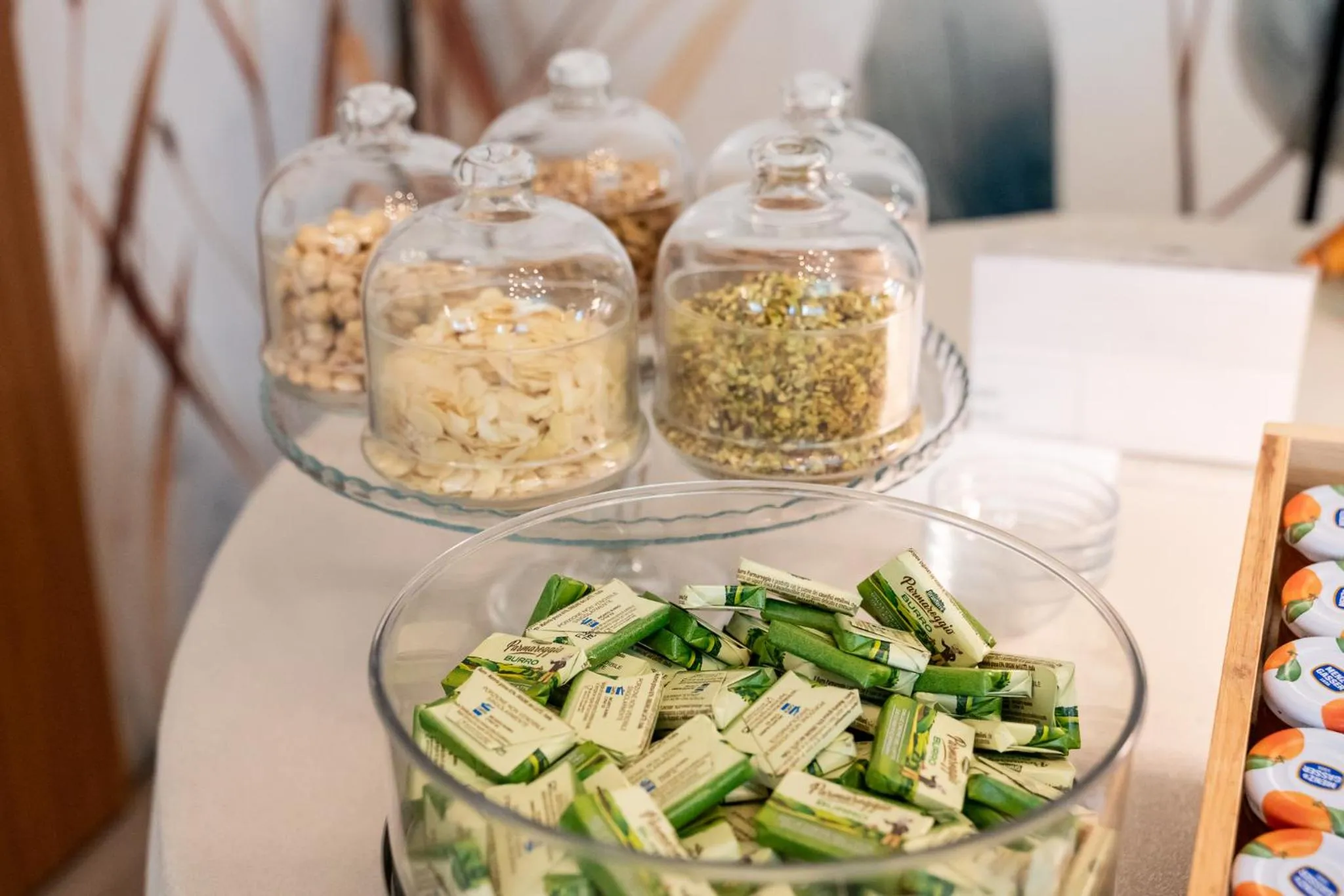 Continental breakfast in Hotel Garden Experience