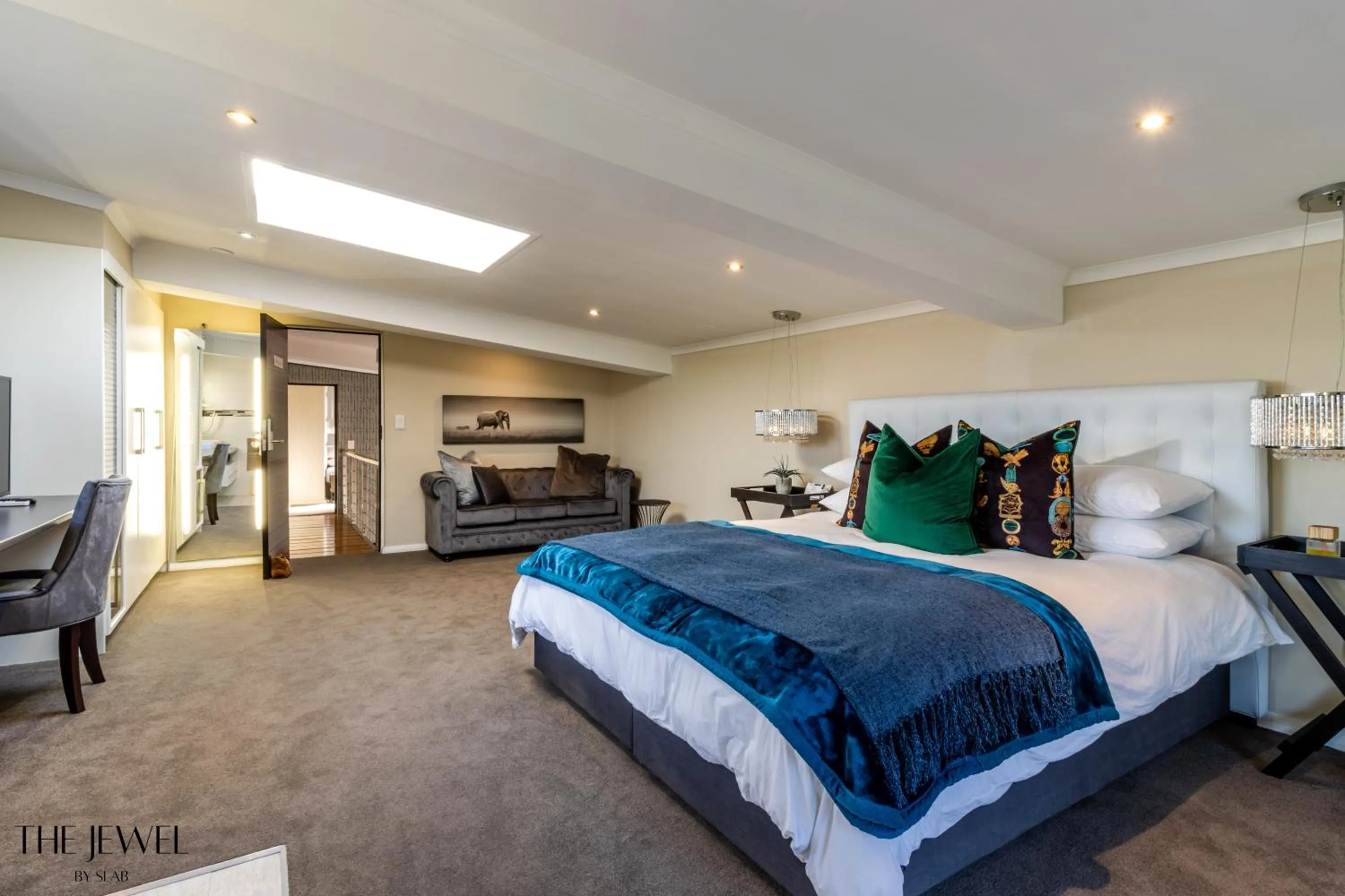 Bed in The Jewel B&B