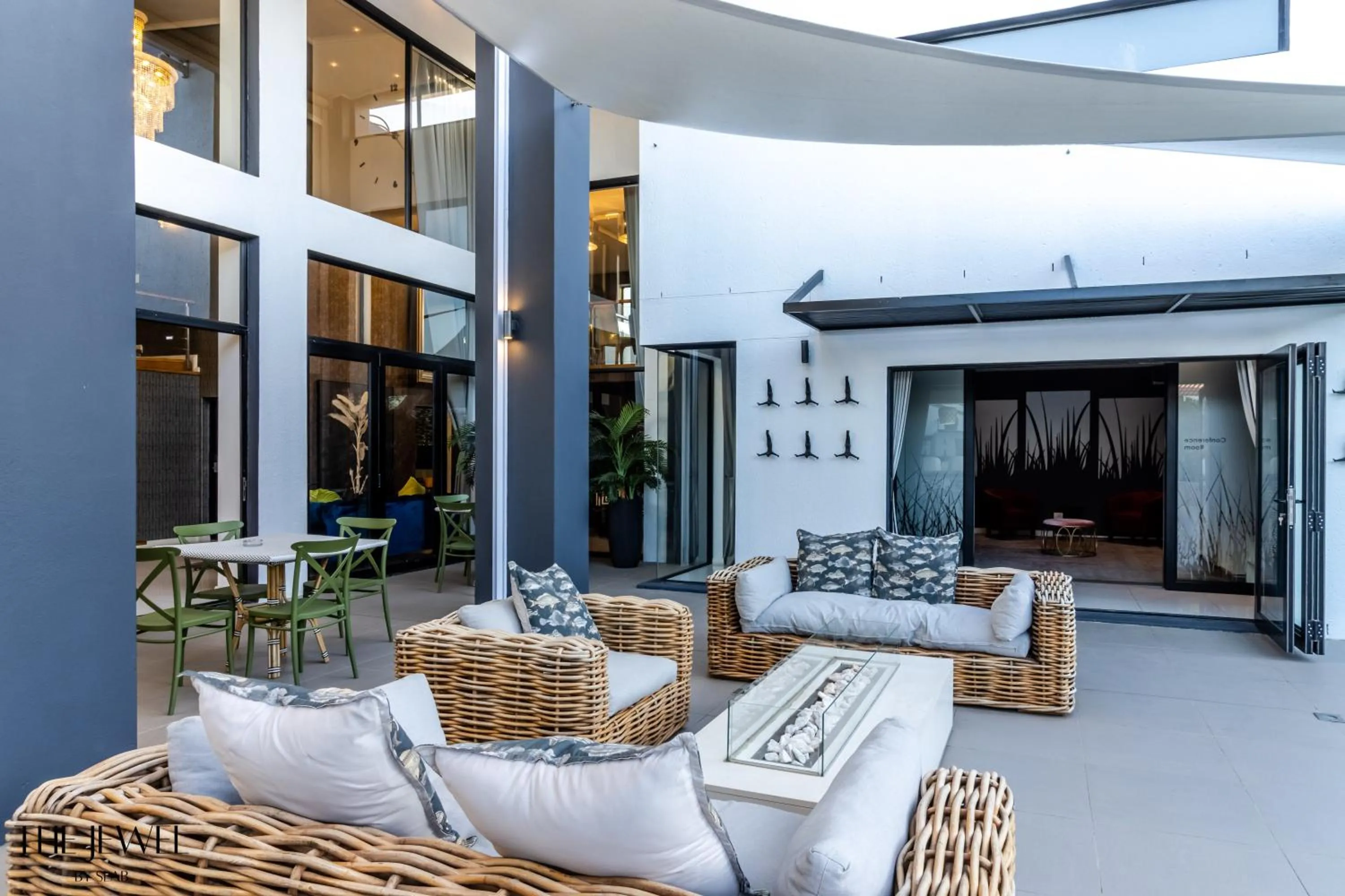 Patio in The Jewel B&B