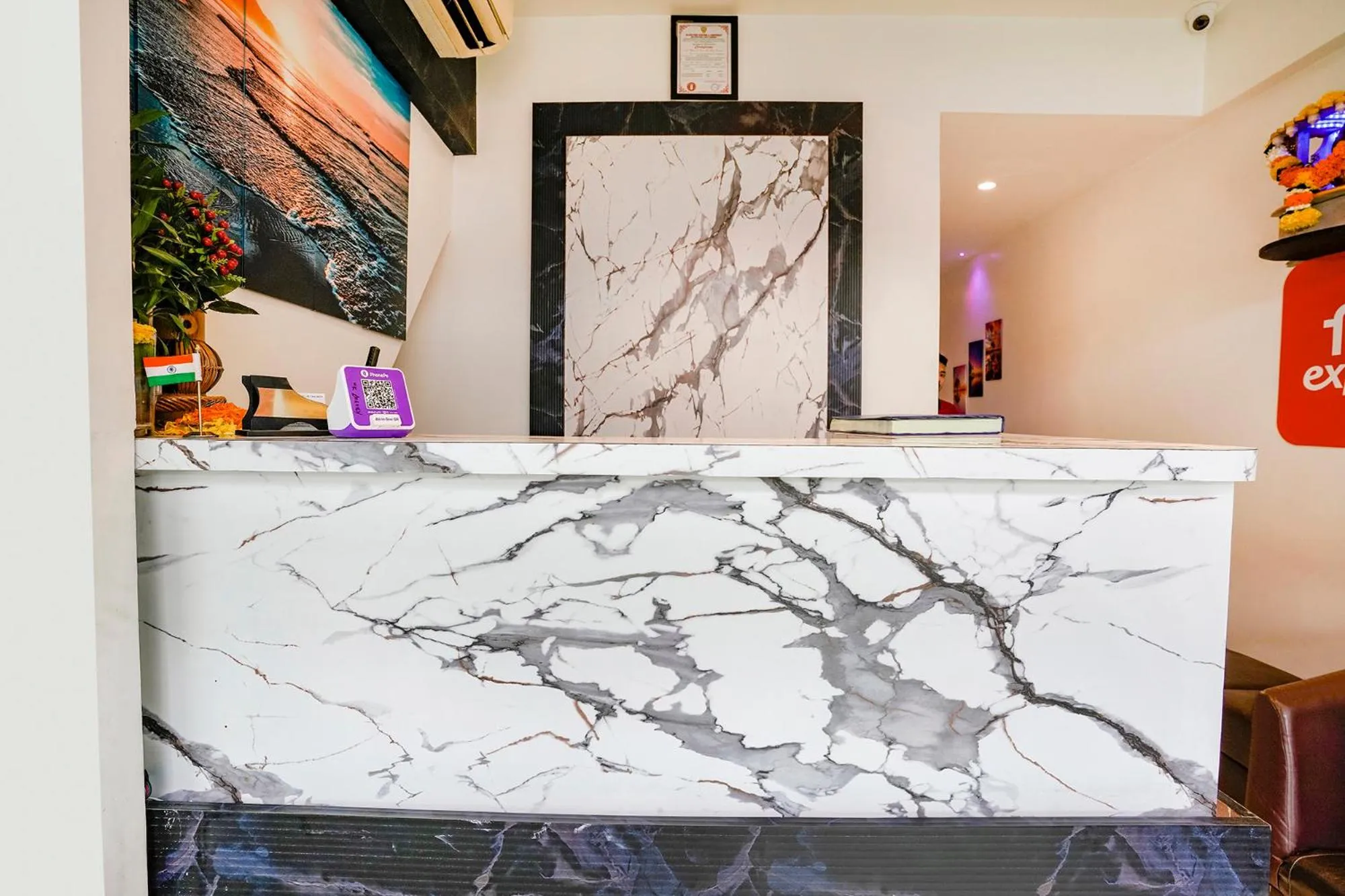 Lobby or reception in Via Park Residency