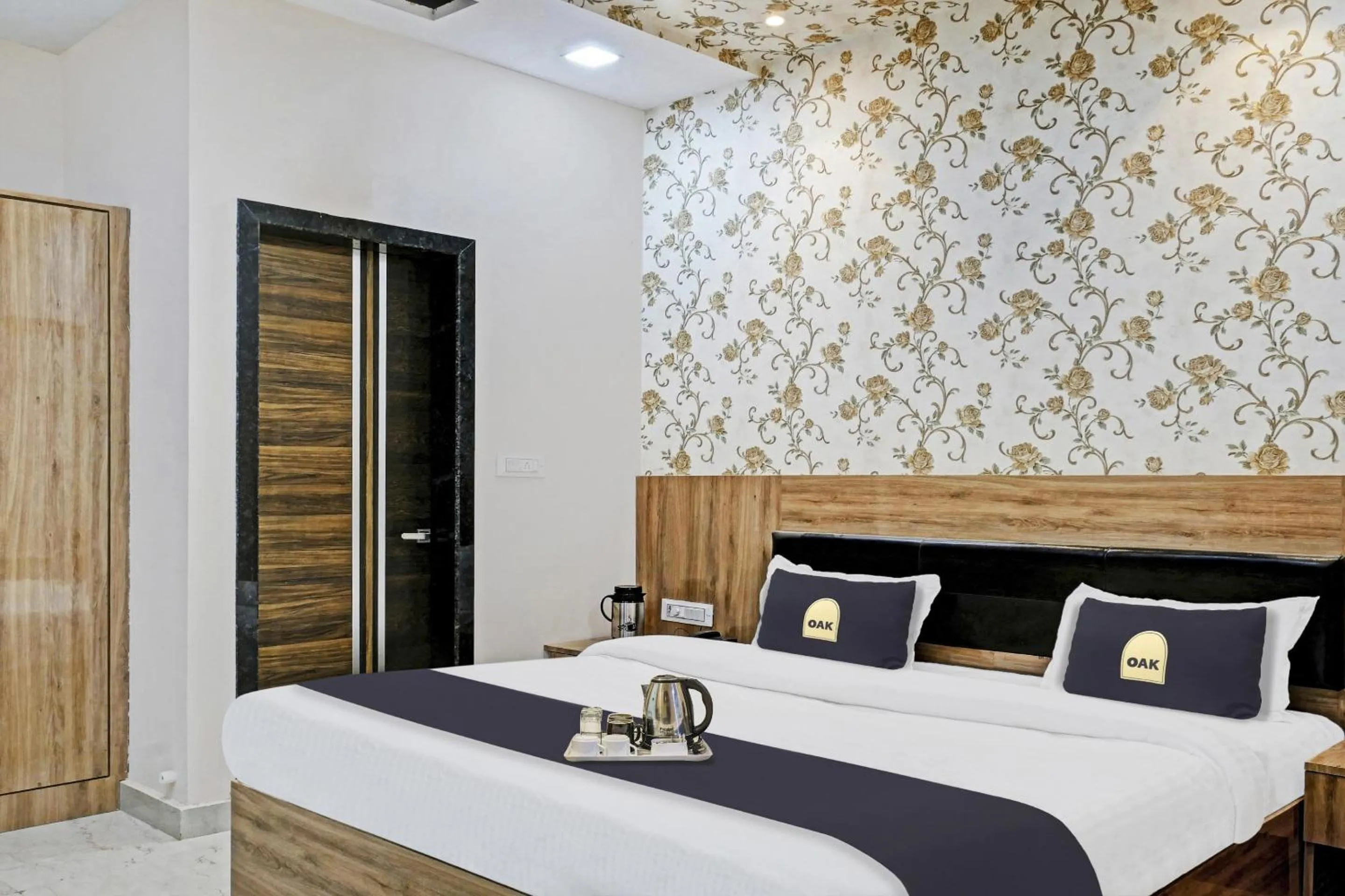 Bedroom, Bed in Hotel O Aditya residency
