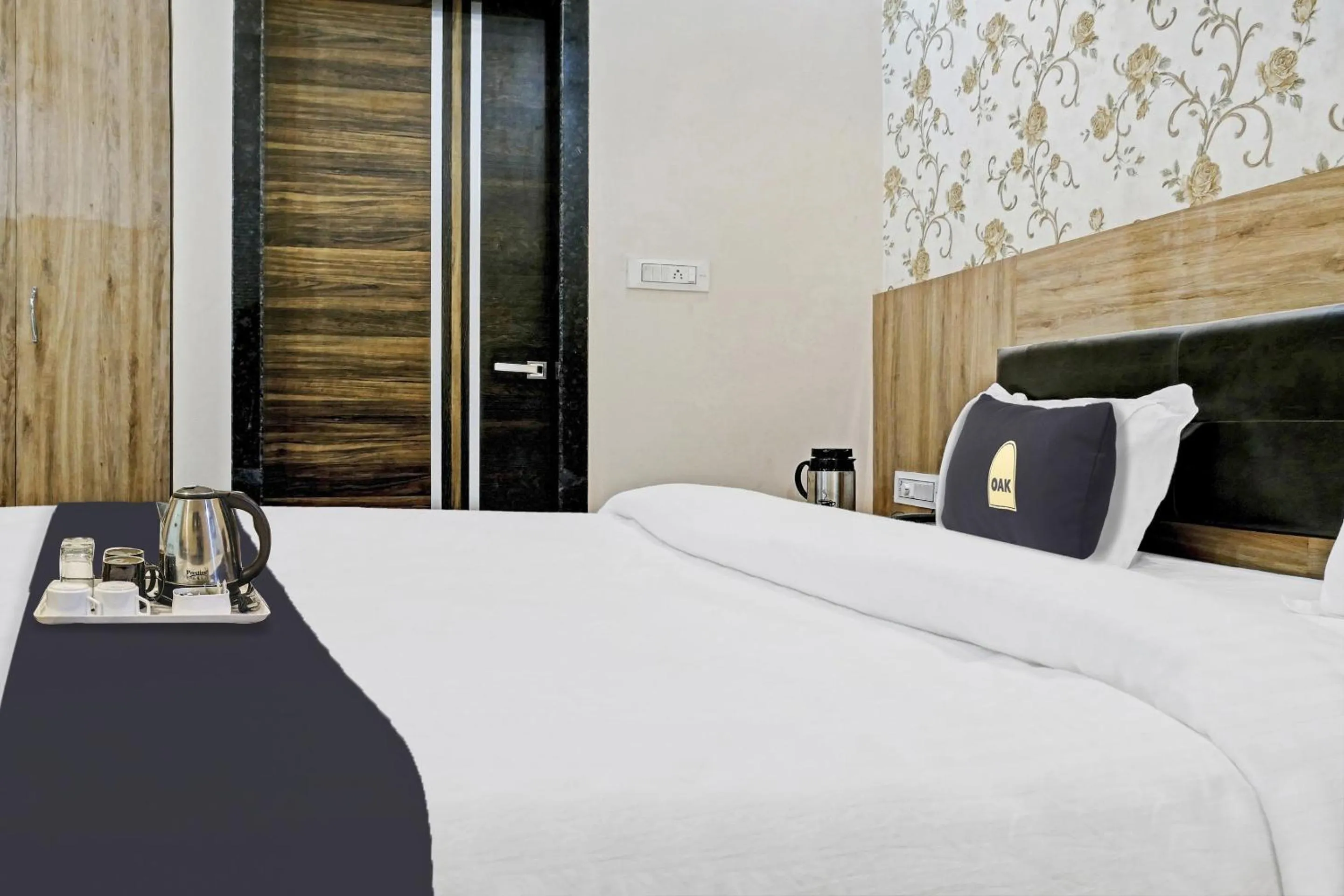 Bedroom, Bed in Hotel O Aditya residency