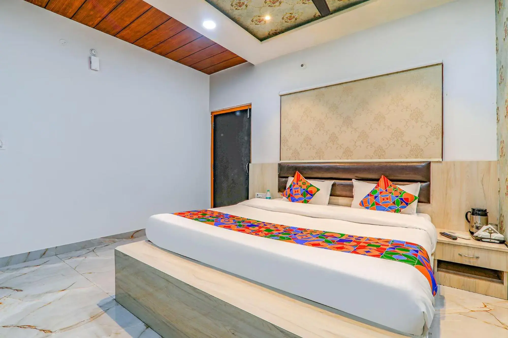 Bed in FabHotel Super 3 Premium Bed in FabHotel Super 3 Premium