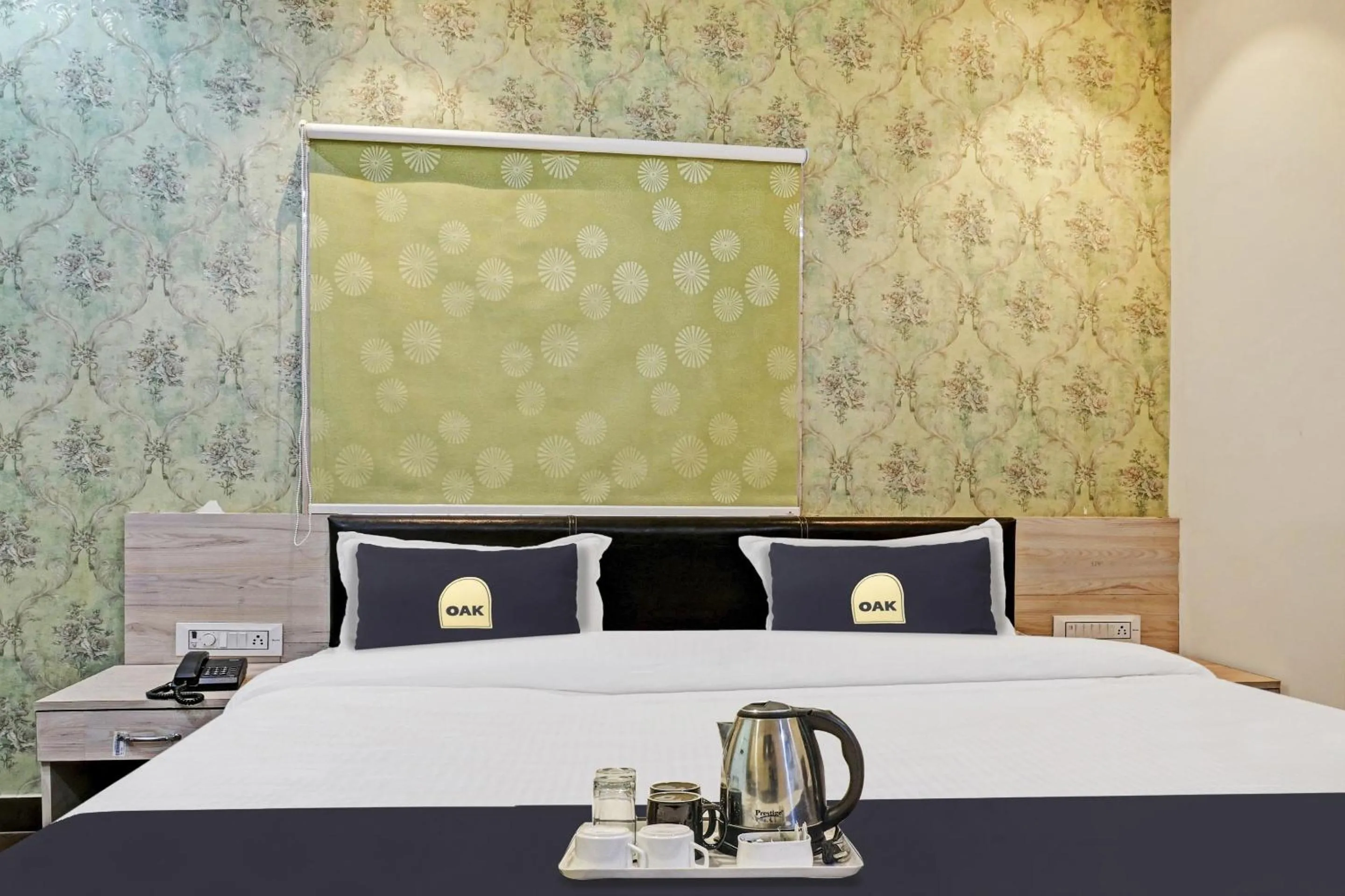 Lobby or reception, Bed in Hotel O Aditya residency