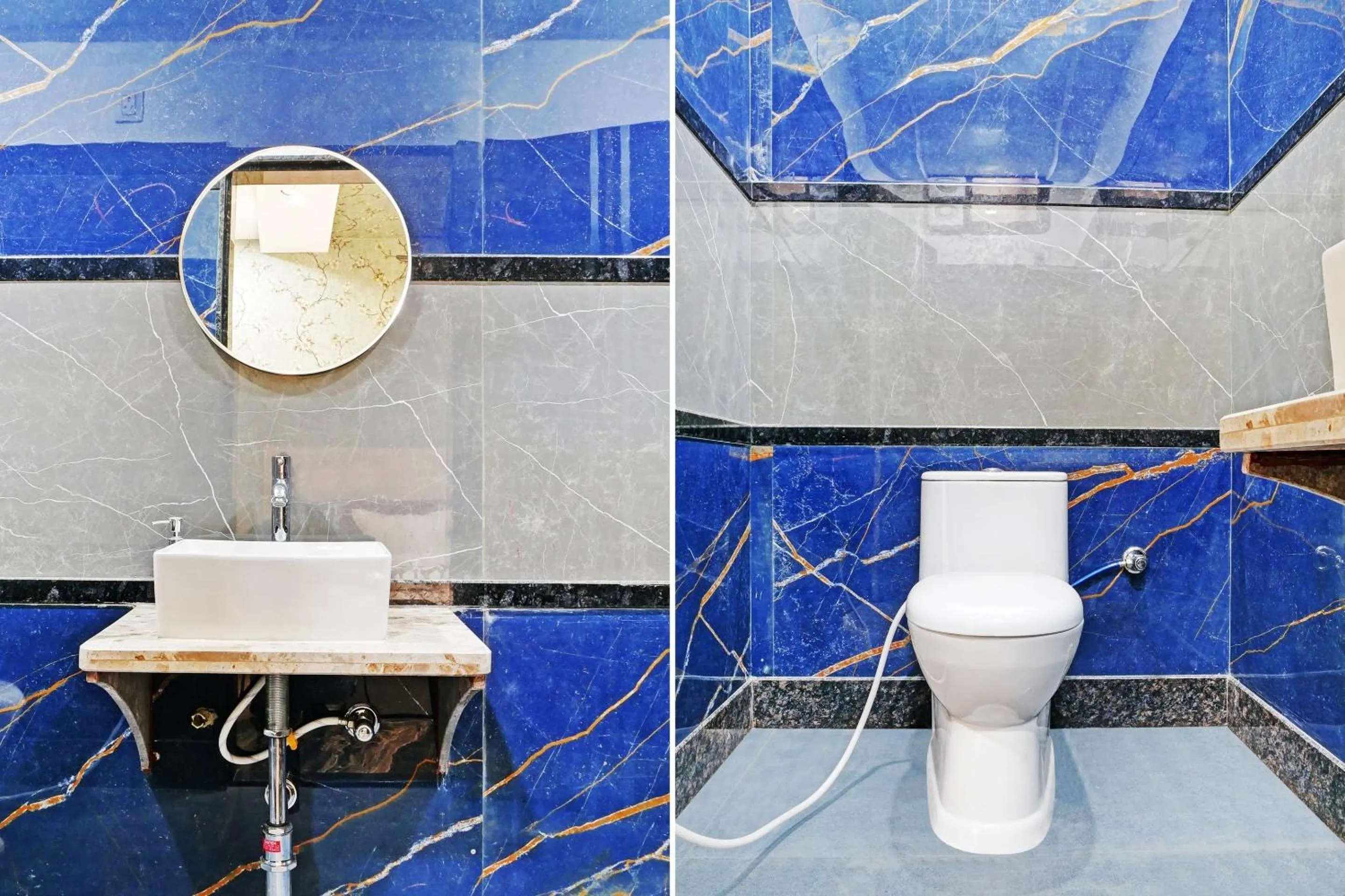 Bathroom in Hotel O Aditya residency