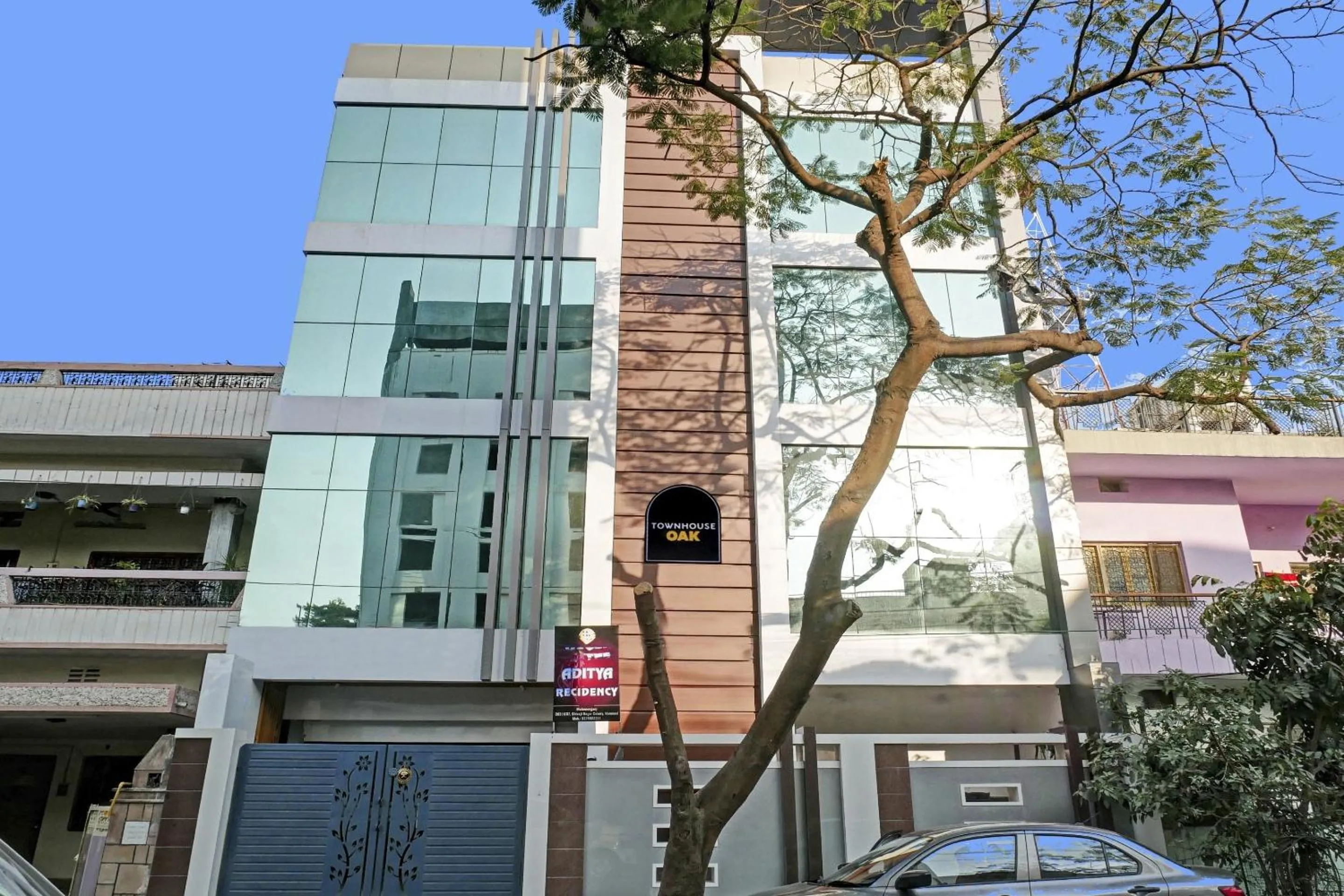 Facade/entrance in Hotel O Aditya residency