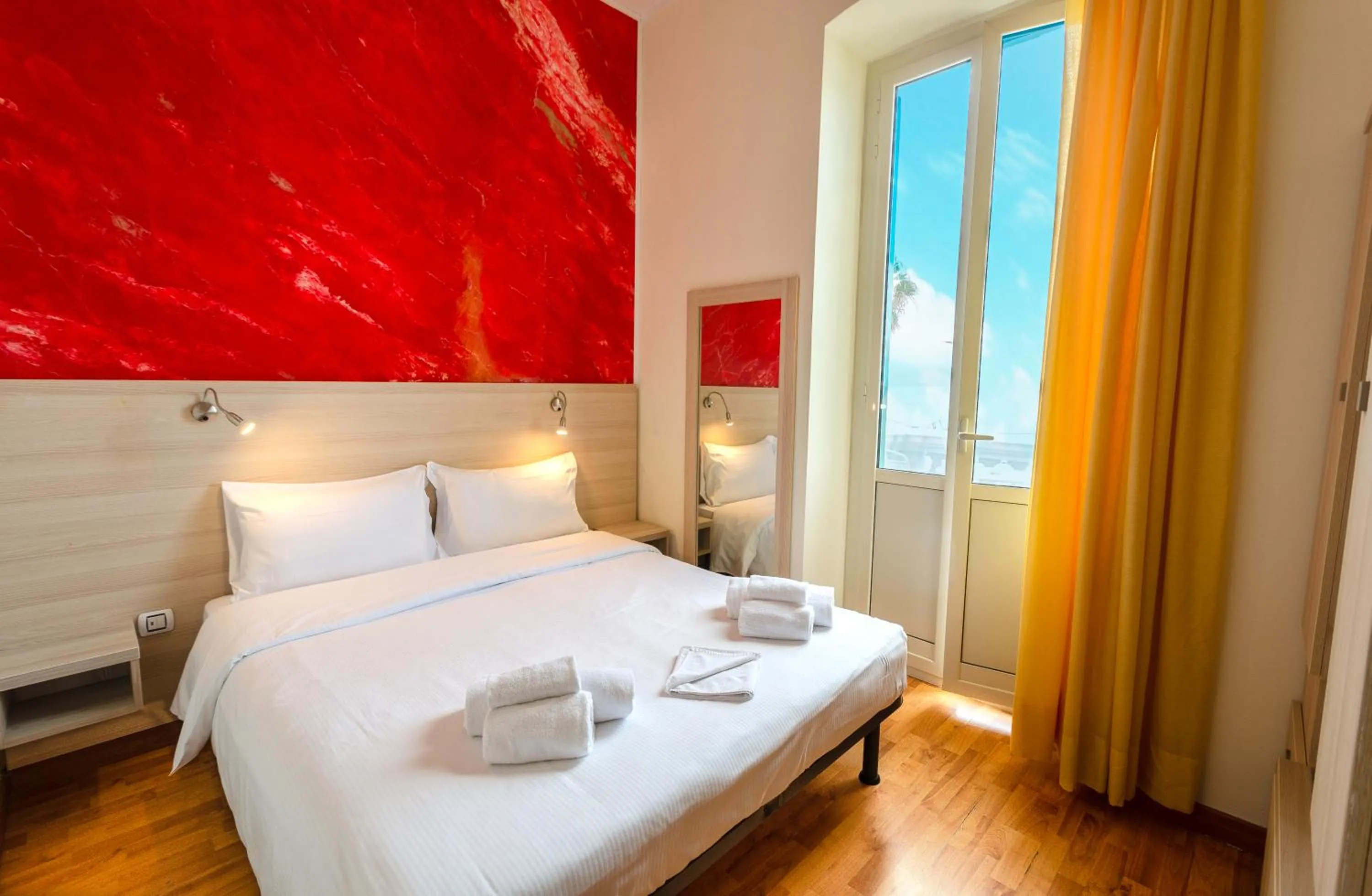 Bed in Hotel Villa La Brise