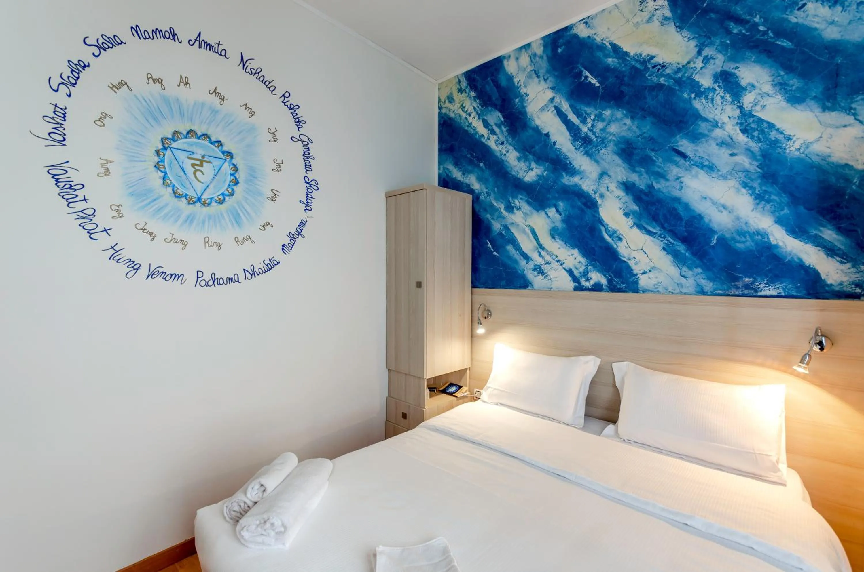Bed in Hotel Villa La Brise