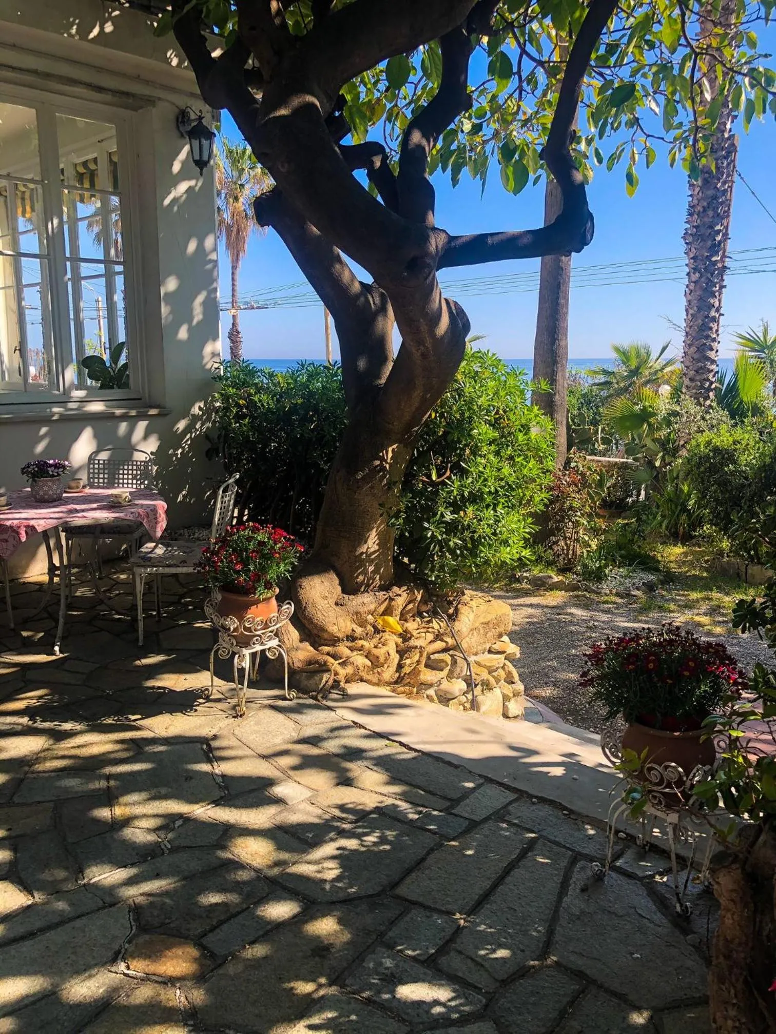 Patio in Hotel Villa La Brise