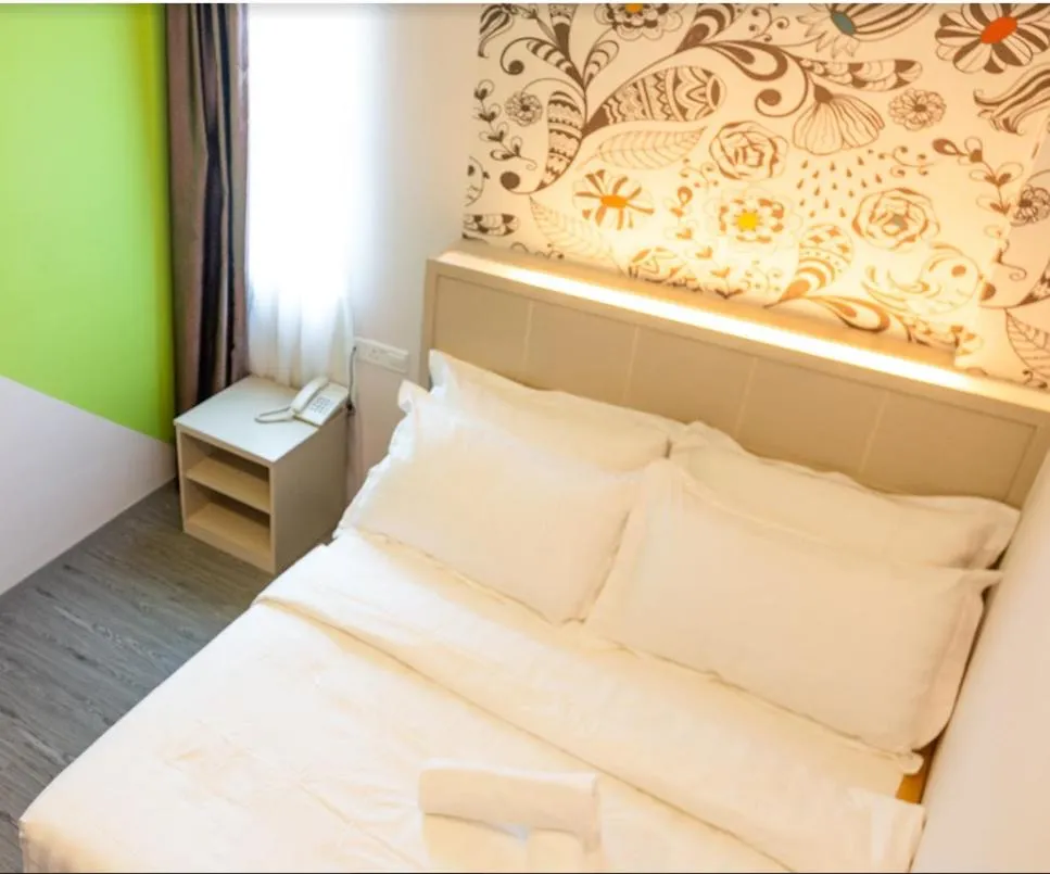 Photo of the whole room, Bed in THE CROWN HOTEL @ KLIA