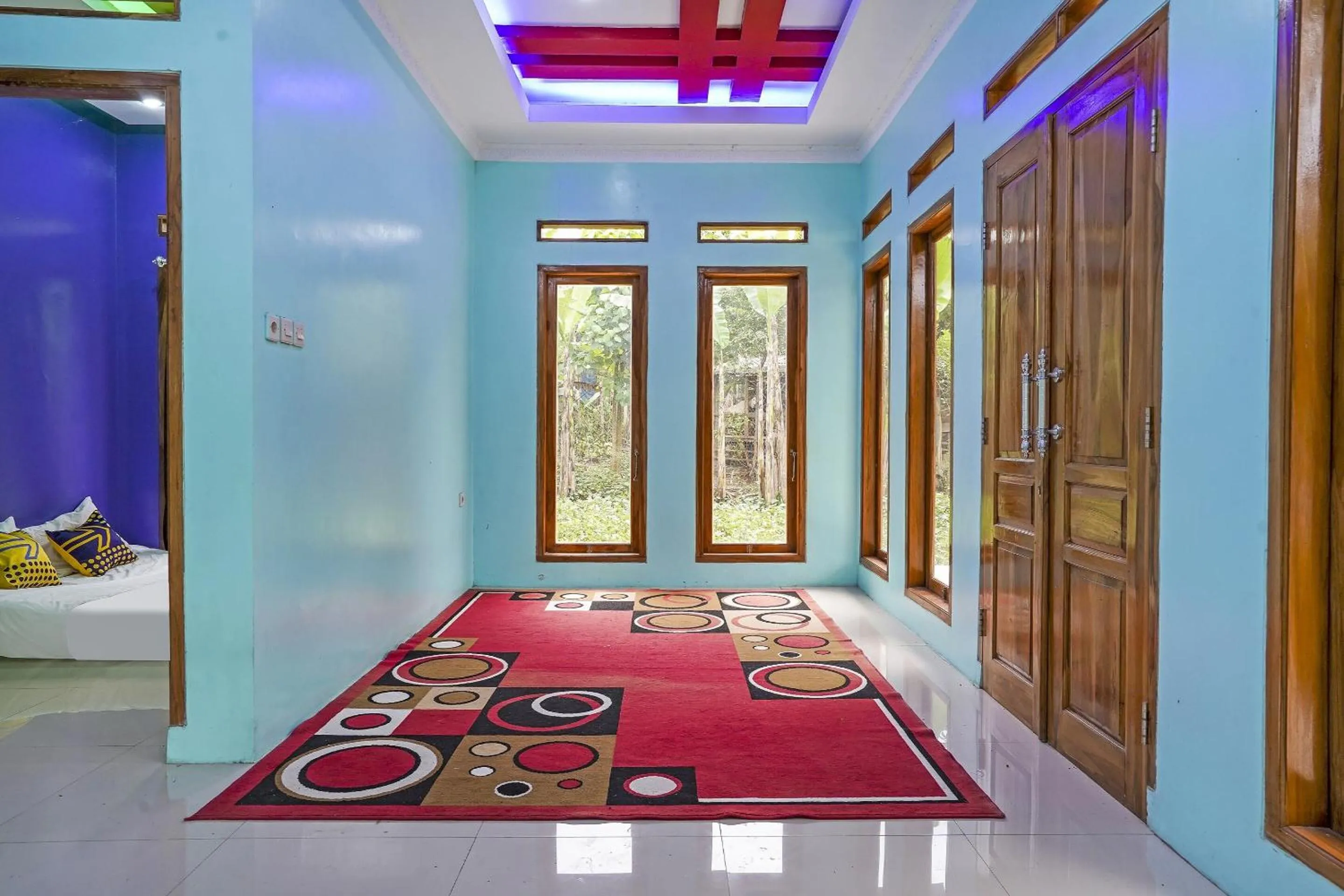 Bedroom in OYO Homes 90916 Eco Tourism Geopark Rajamandala Homestay Syariah