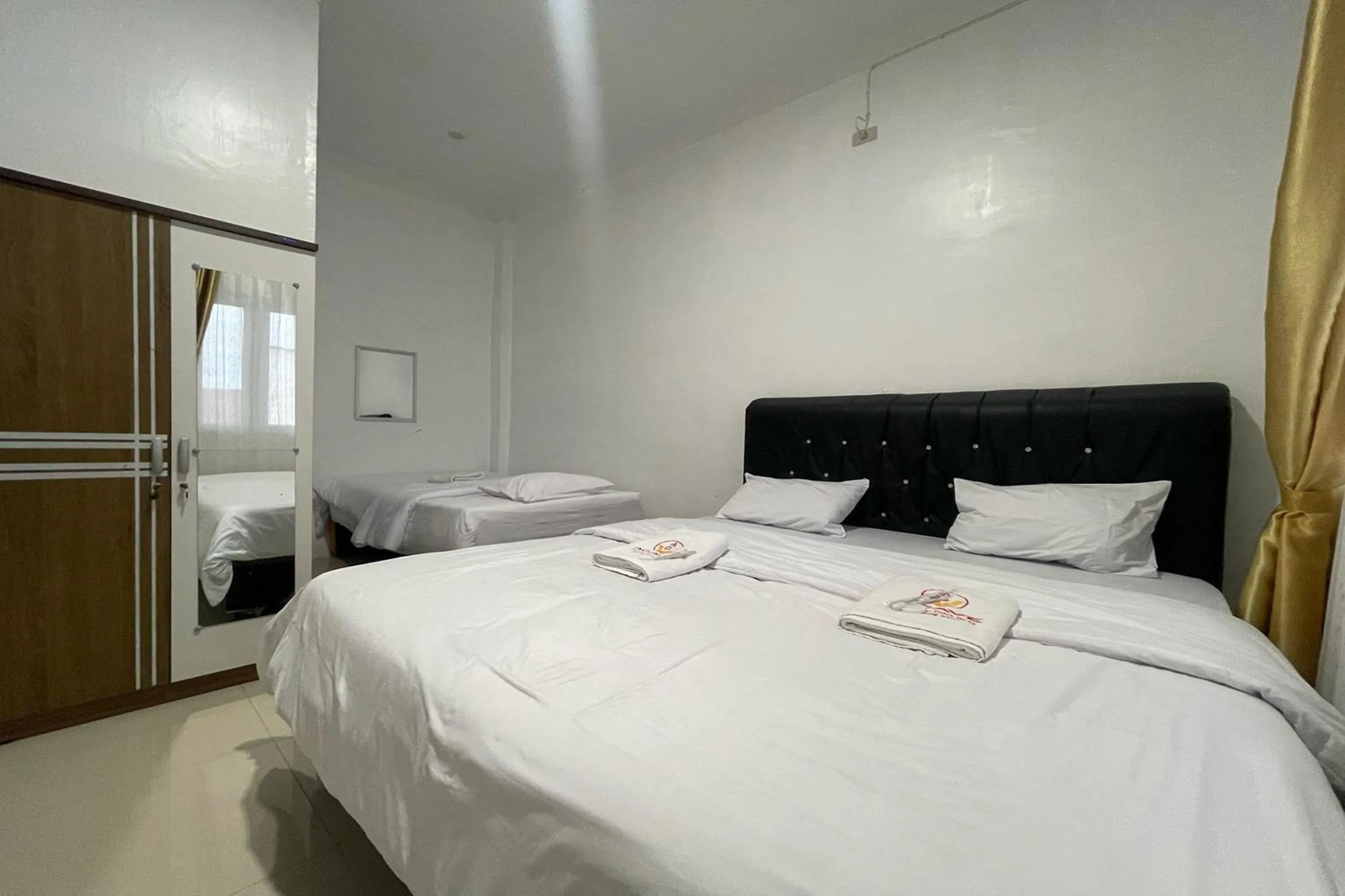 Bed in Agave Hotel Siantar