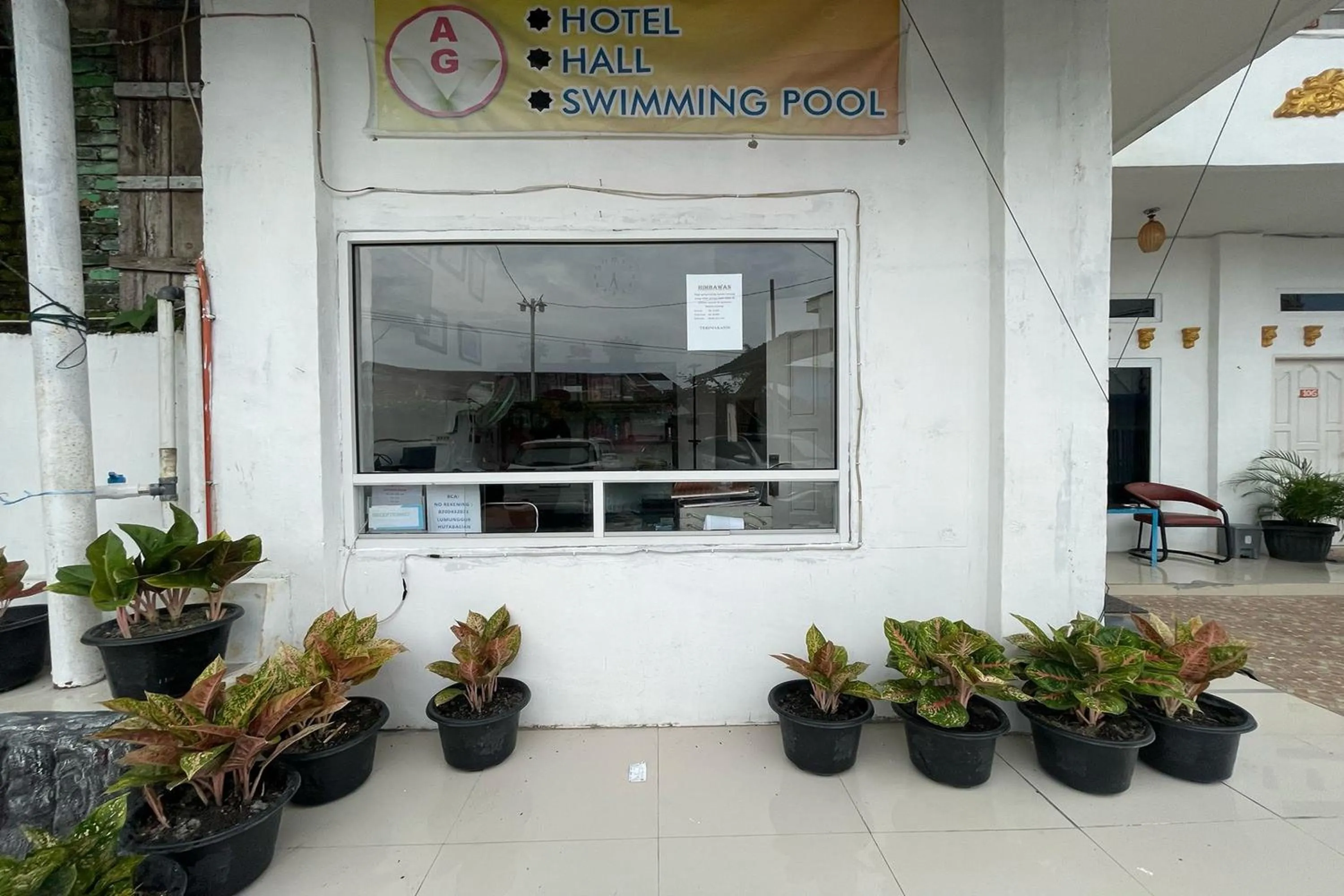 Lobby or reception in Agave Hotel Siantar
