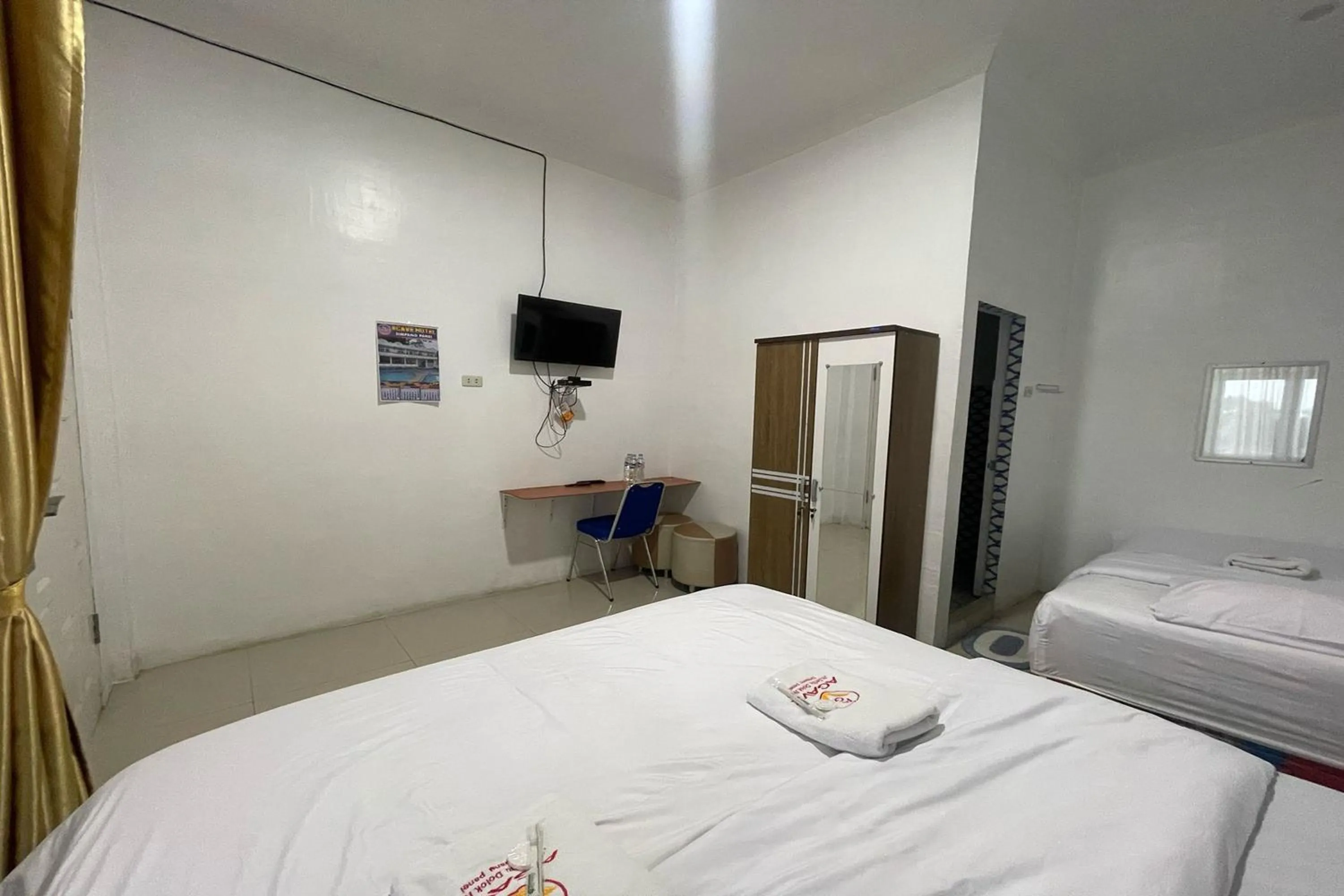 Bed in Agave Hotel Siantar