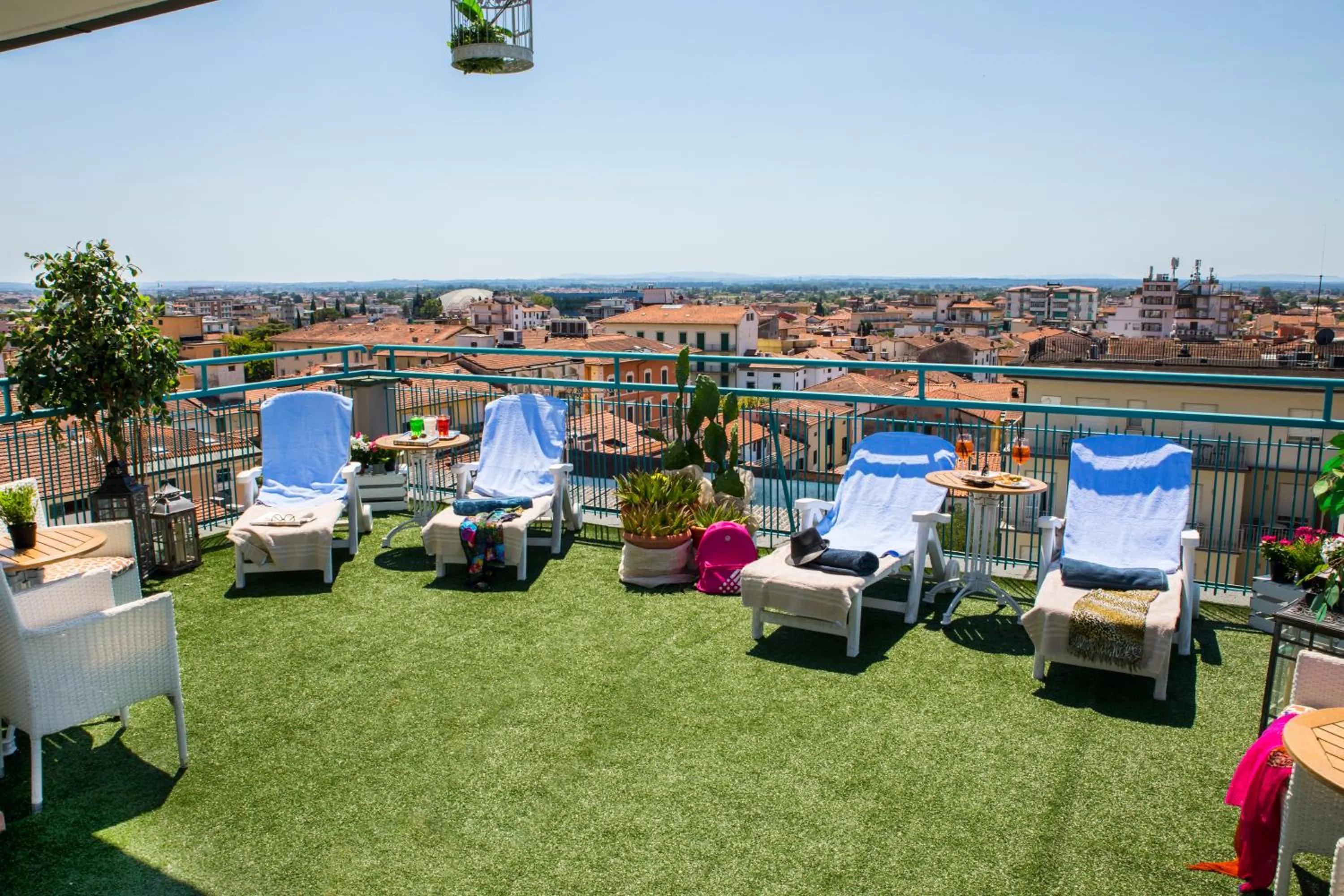 Balcony/Terrace in Hotel Ariston & Spa