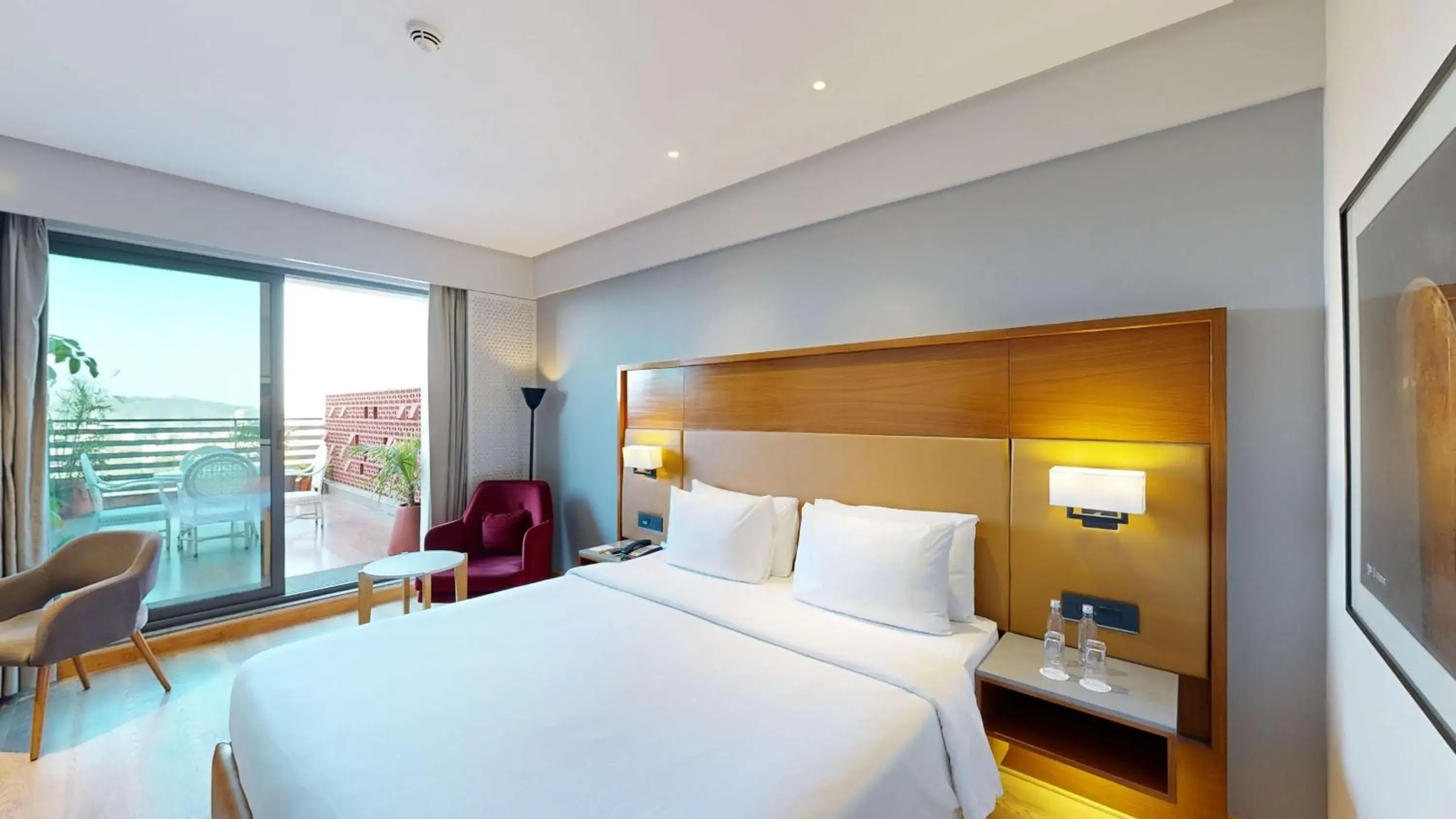 Bedroom, Bed in Radisson Hotel Nathdwara Bedroom, Bed in Radisson Hotel Nathdwara