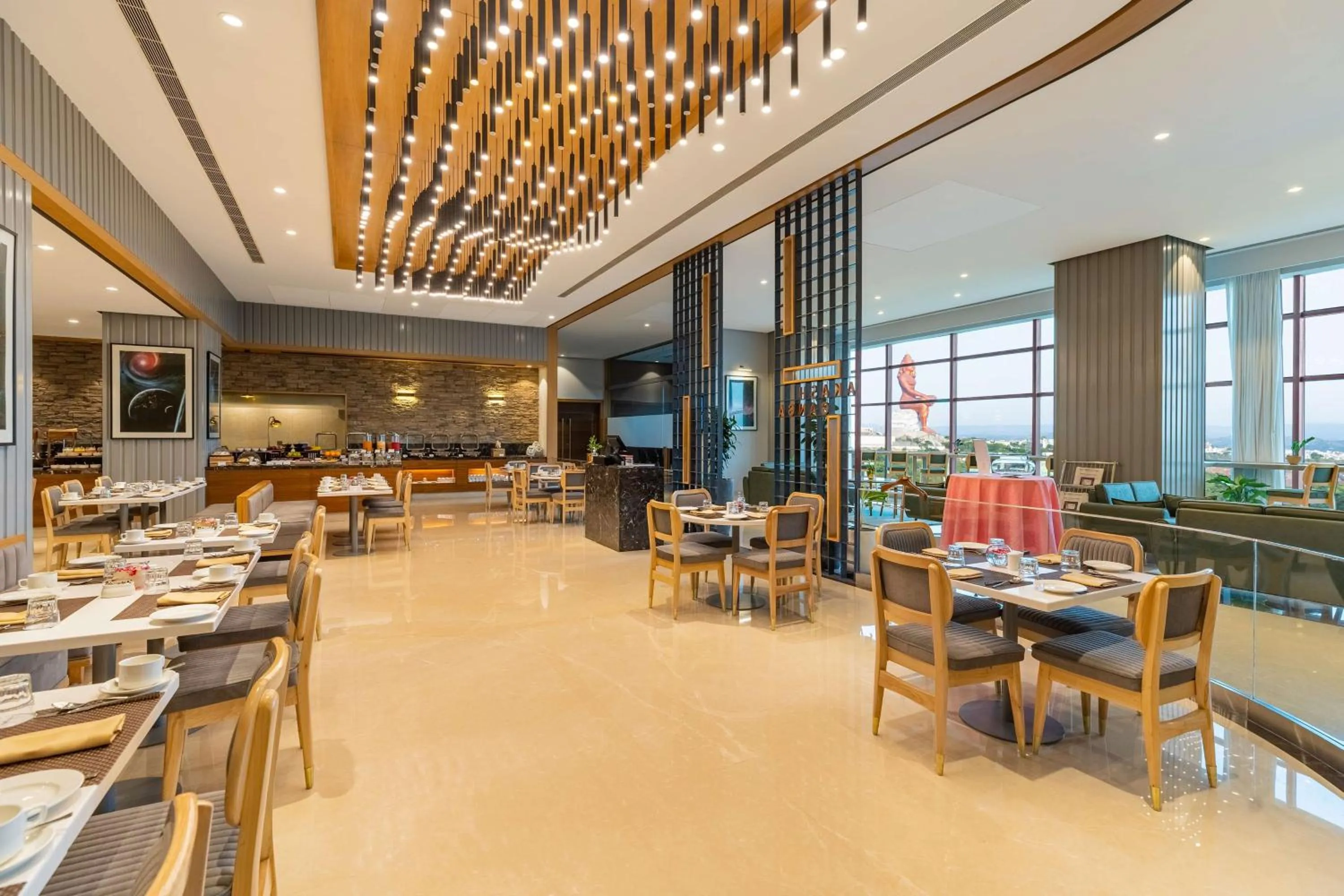 Restaurant/places to eat in Radisson Hotel Nathdwara