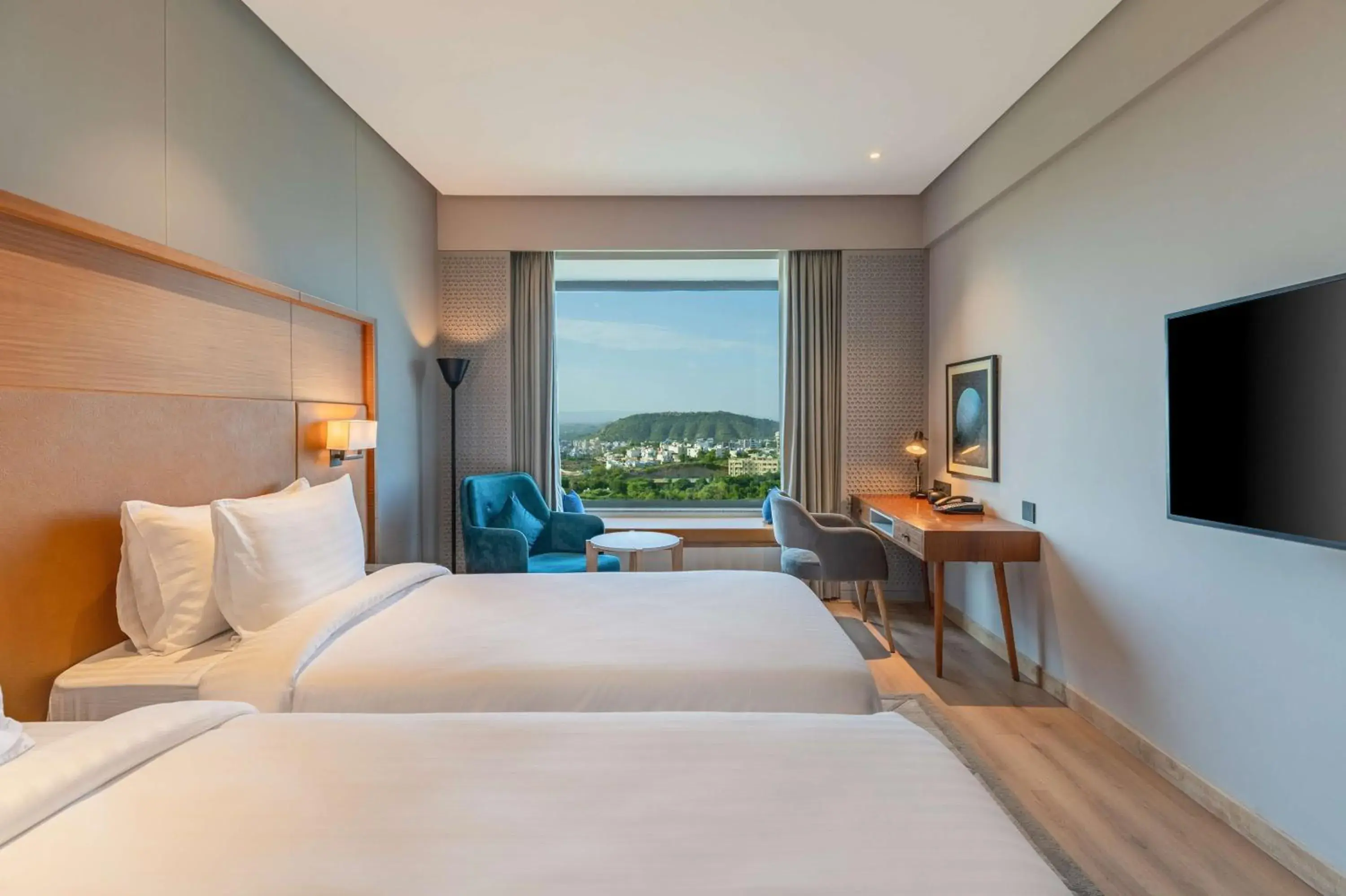 Bedroom, Bed in Radisson Hotel Nathdwara Bedroom, Bed in Radisson Hotel Nathdwara