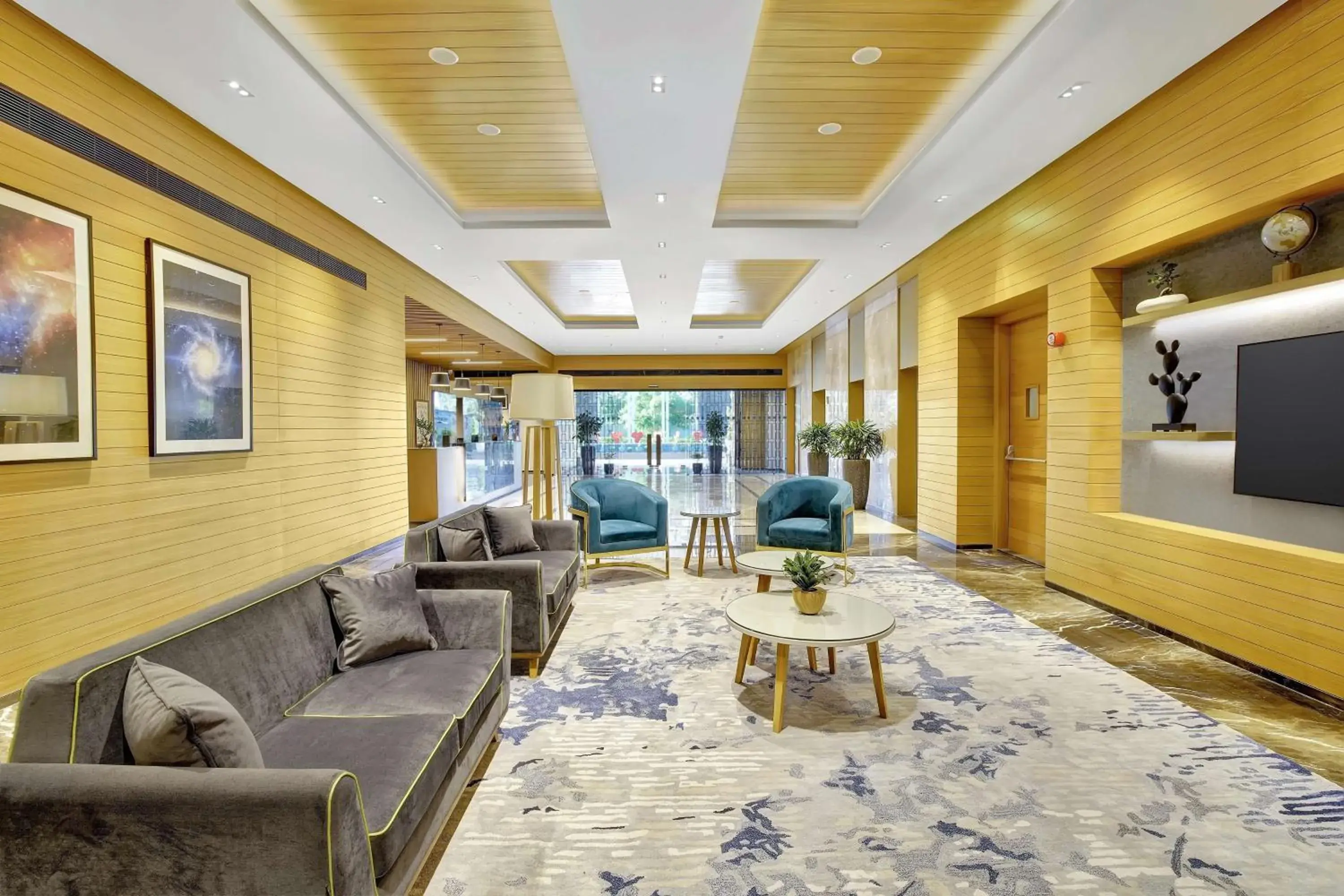 Lobby or reception in Radisson Hotel Nathdwara Lobby or reception in Radisson Hotel Nathdwara