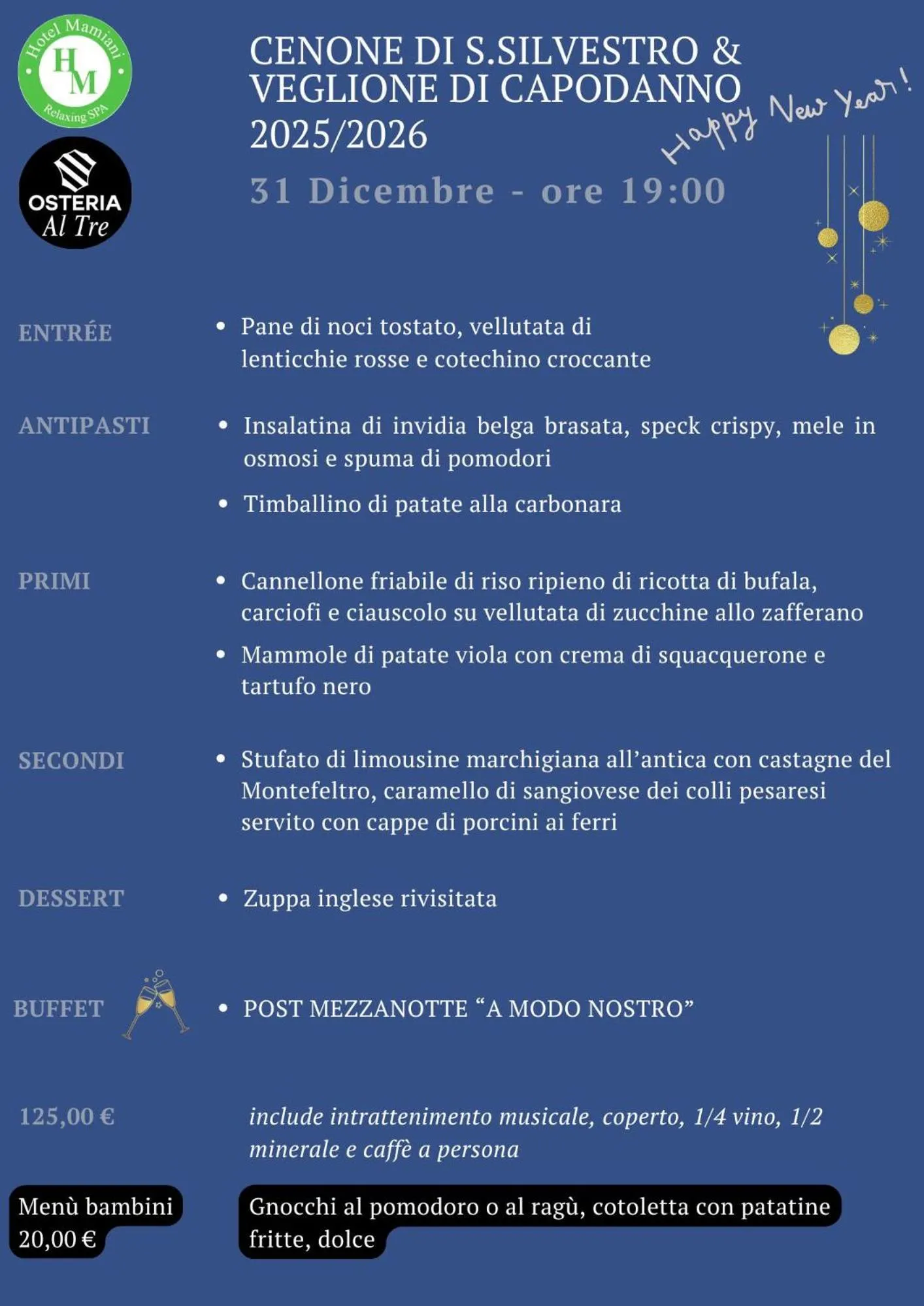 Restaurant/places to eat in Hotel Mamiani & Relaxing Spa Urbino