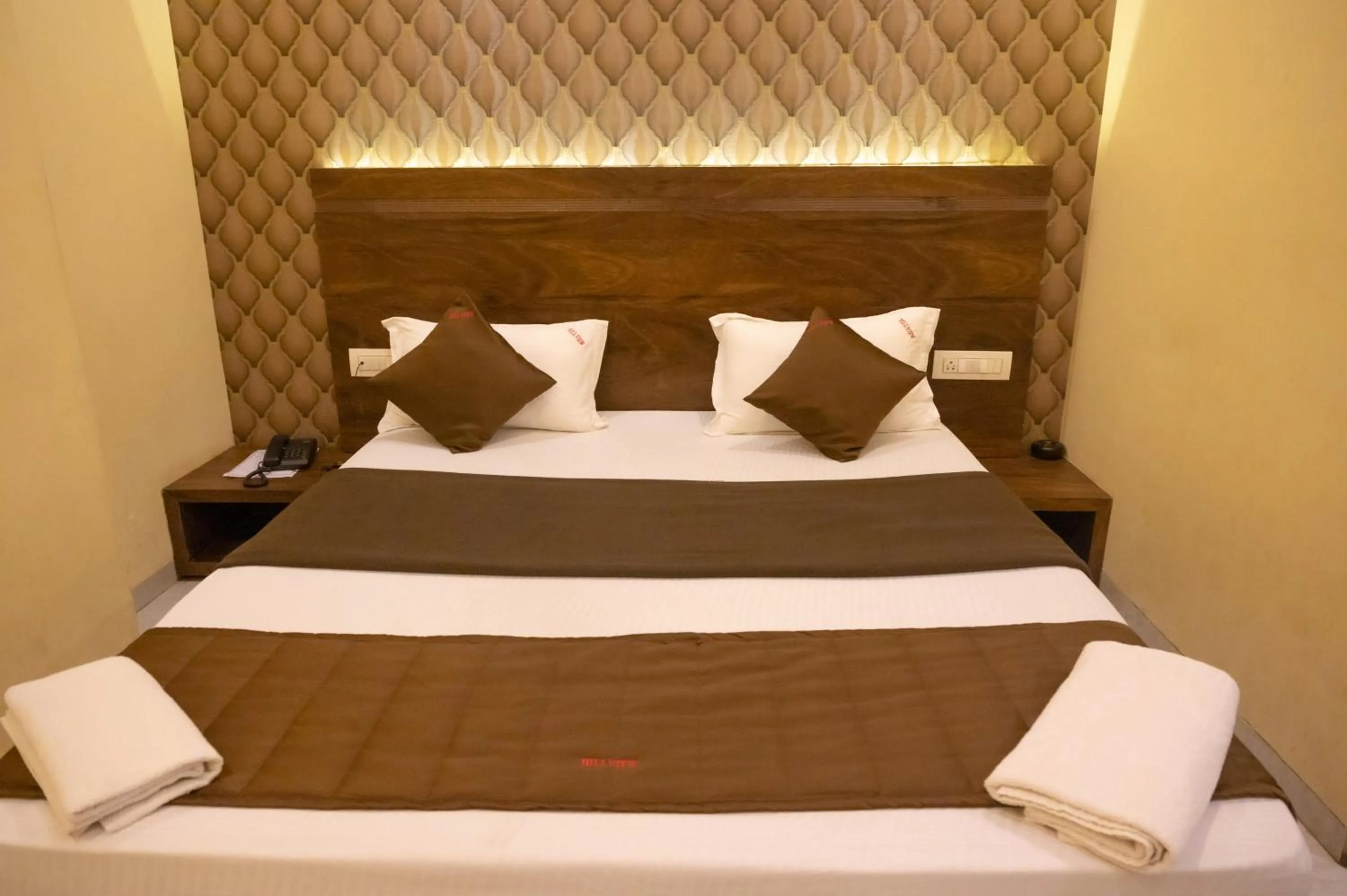 Bed in VIJAYA HILL VIEW RESIDENCY