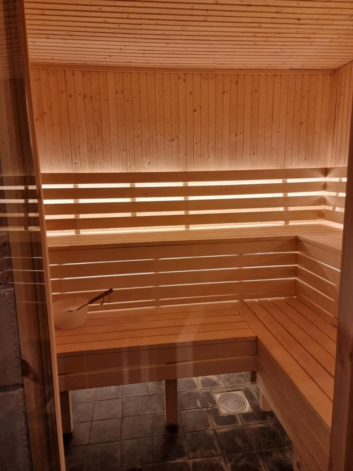 Sauna in Hotell Tjamstan Malå