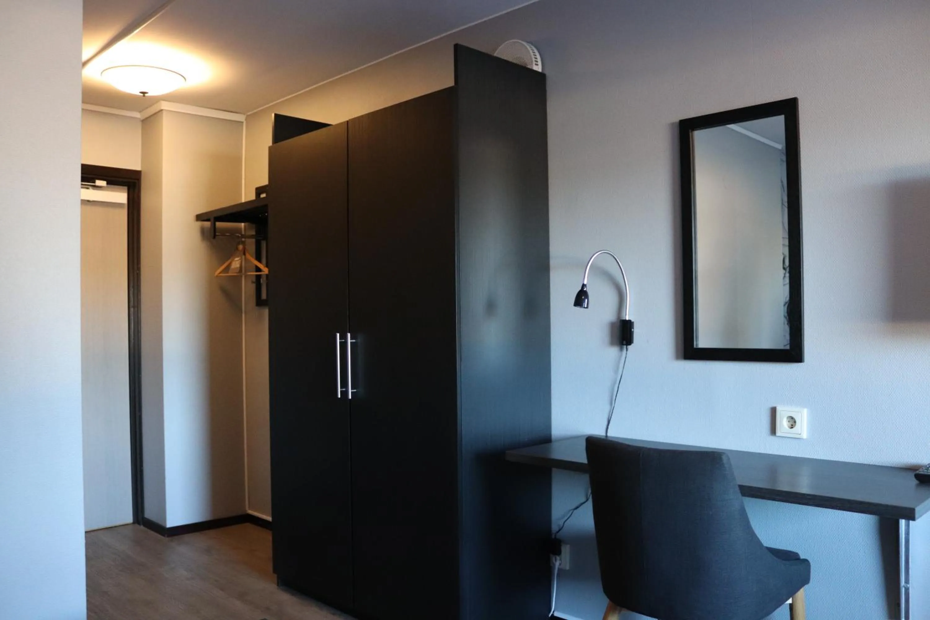 Seating area in Hotell Tjamstan Malå