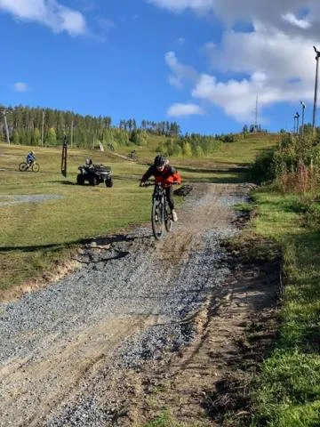 Cycling in Hotell Tjamstan Malå