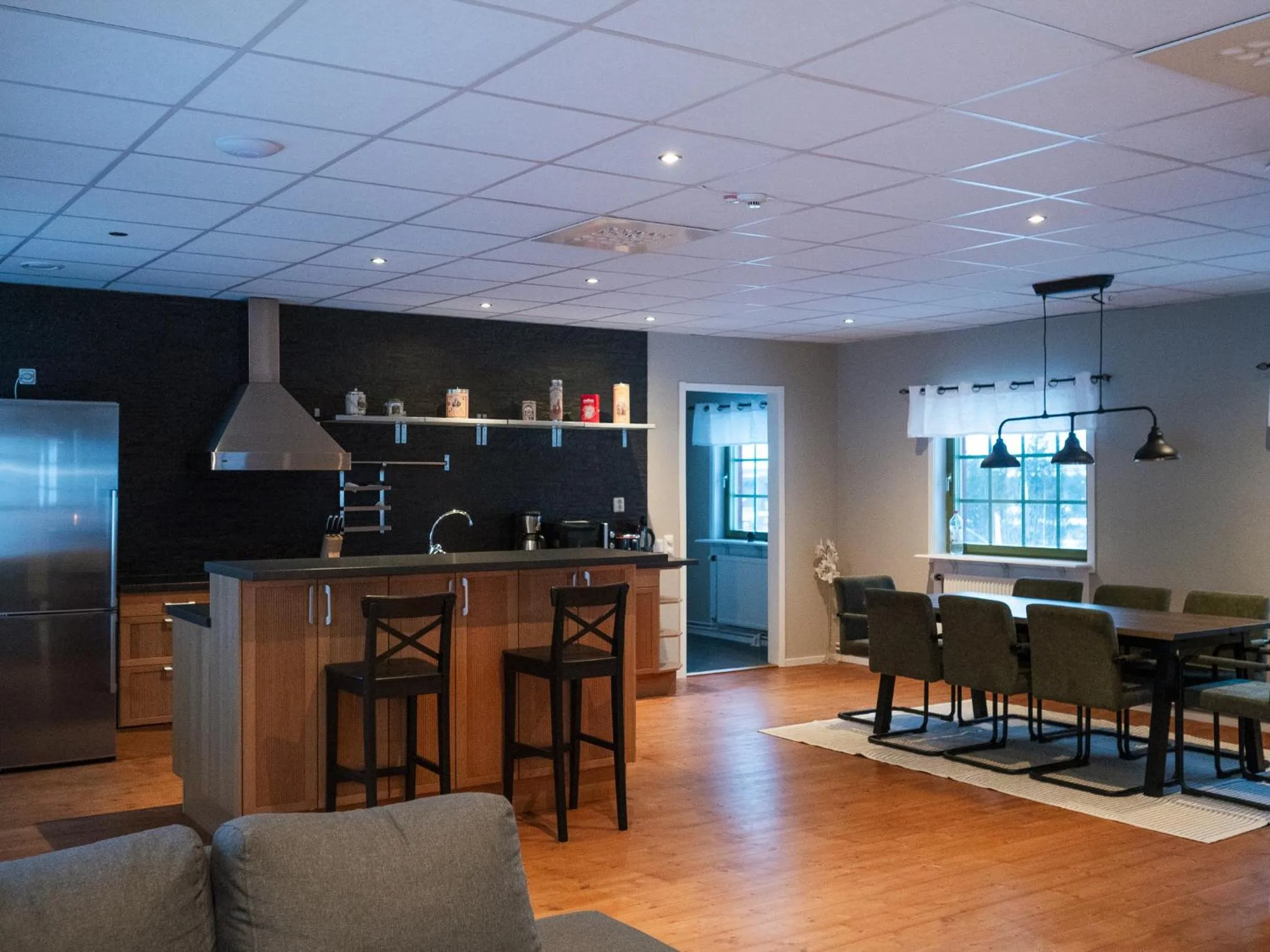 kitchen in Hotell Tjamstan Malå