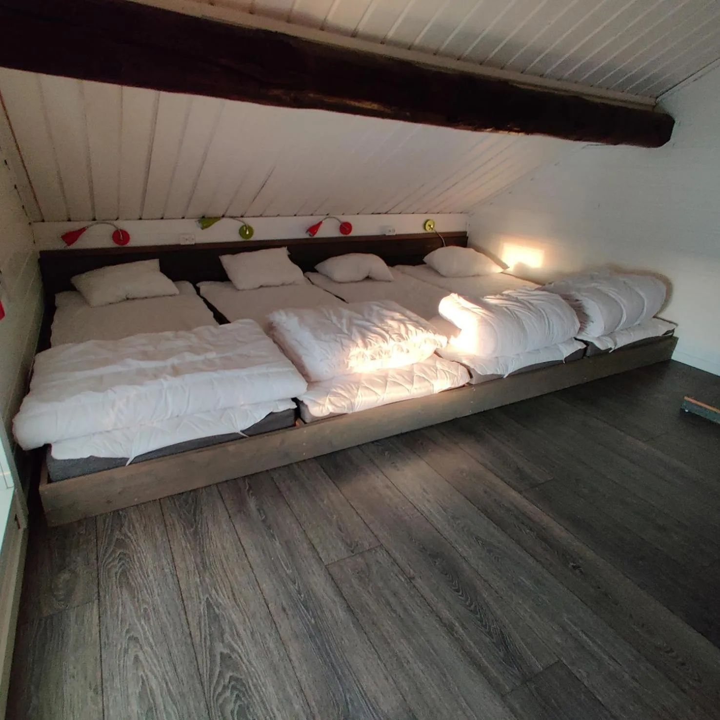 Bed in Hotell Tjamstan Malå