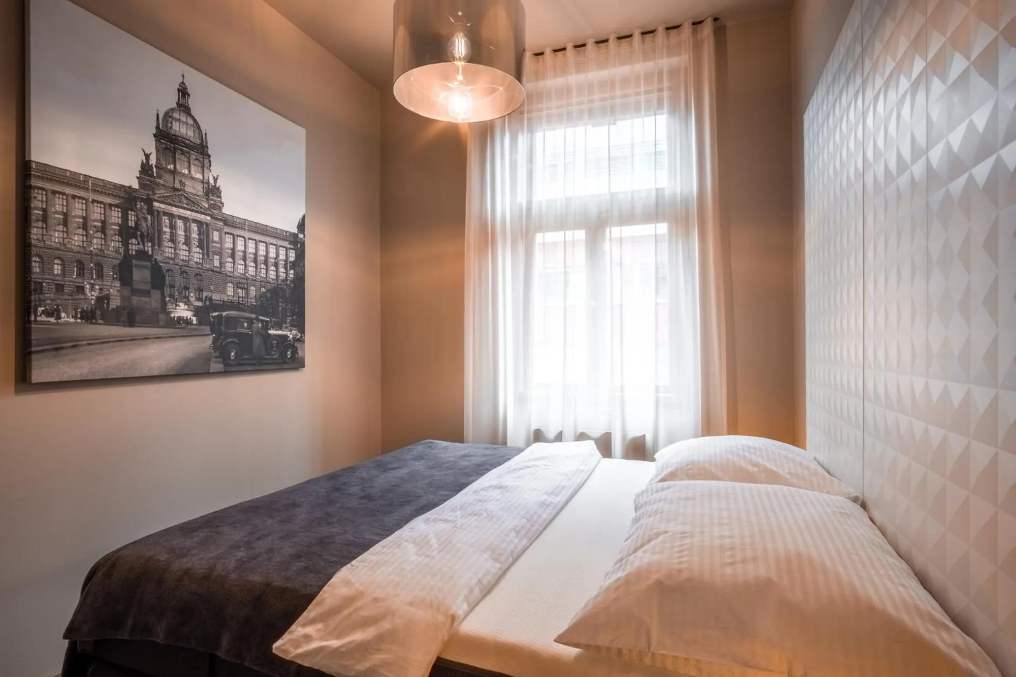 Bed in Aparthotel Rimska 14