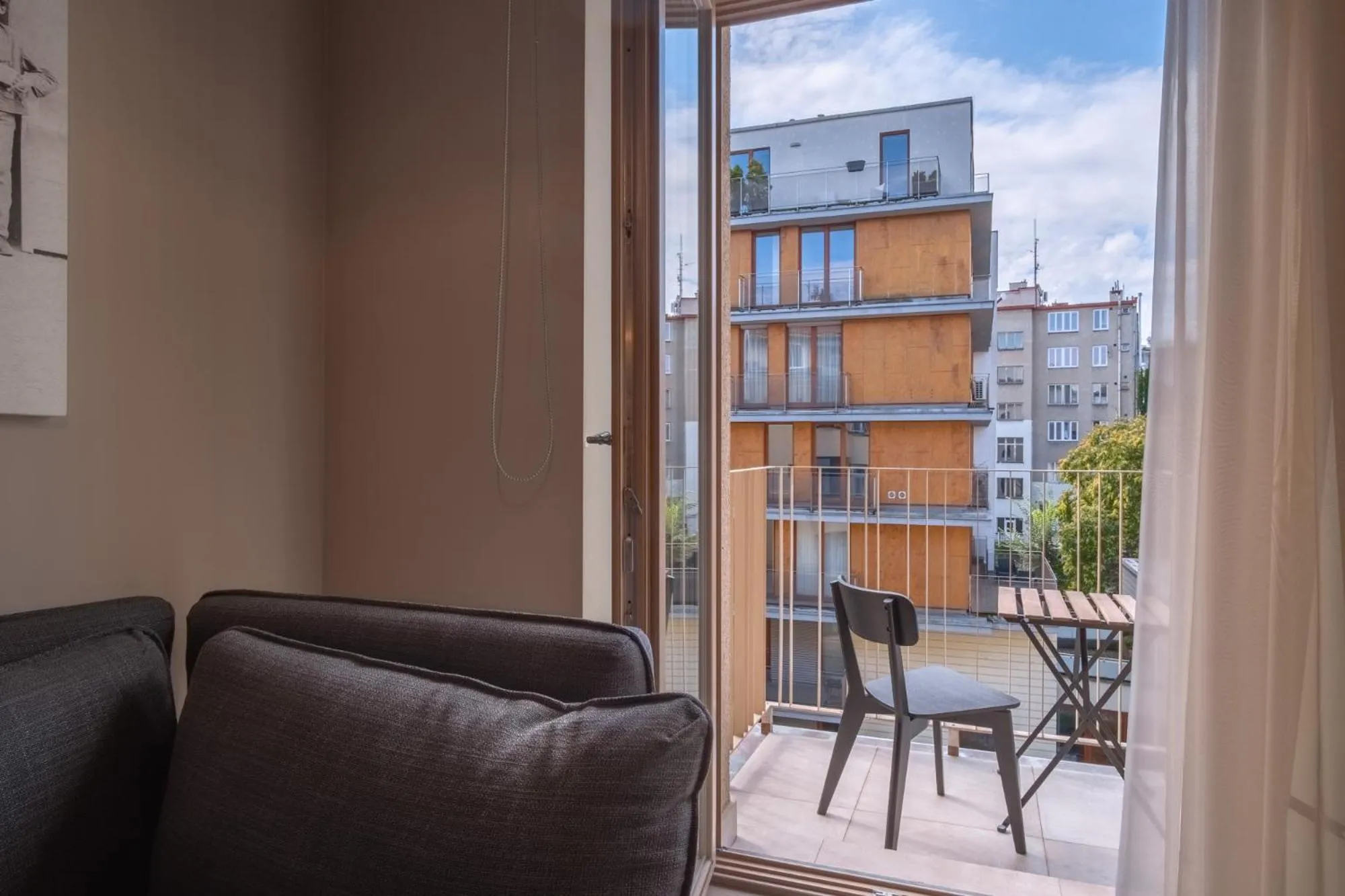 Balcony/Terrace in Aparthotel Rimska 14