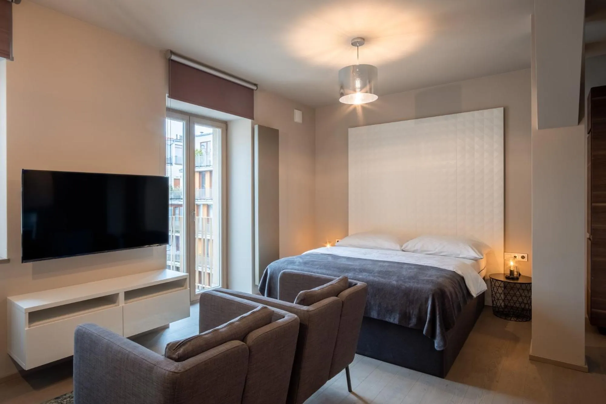 Bed in Aparthotel Rimska 14