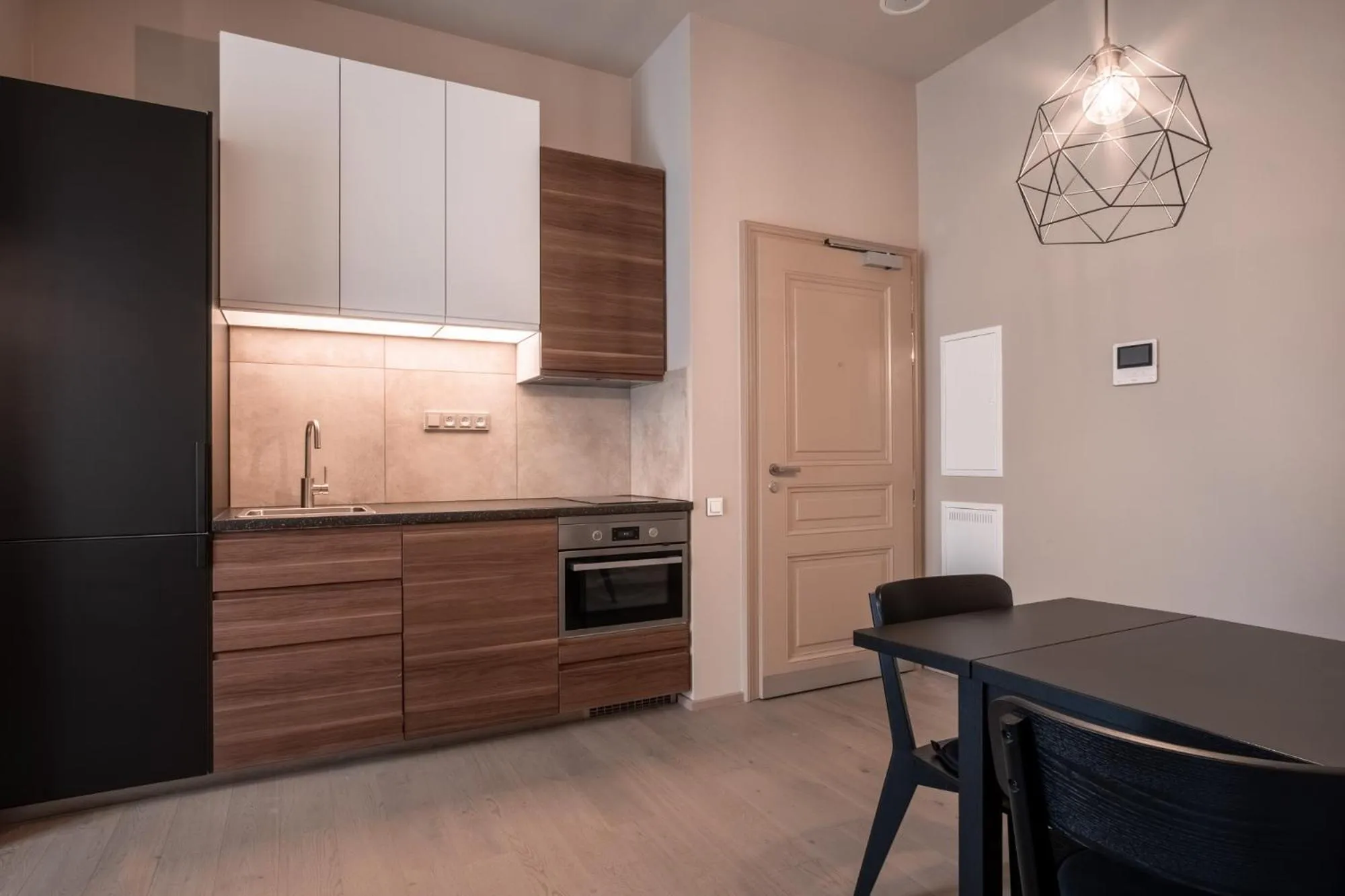 Kitchen or kitchenette in Aparthotel Rimska 14