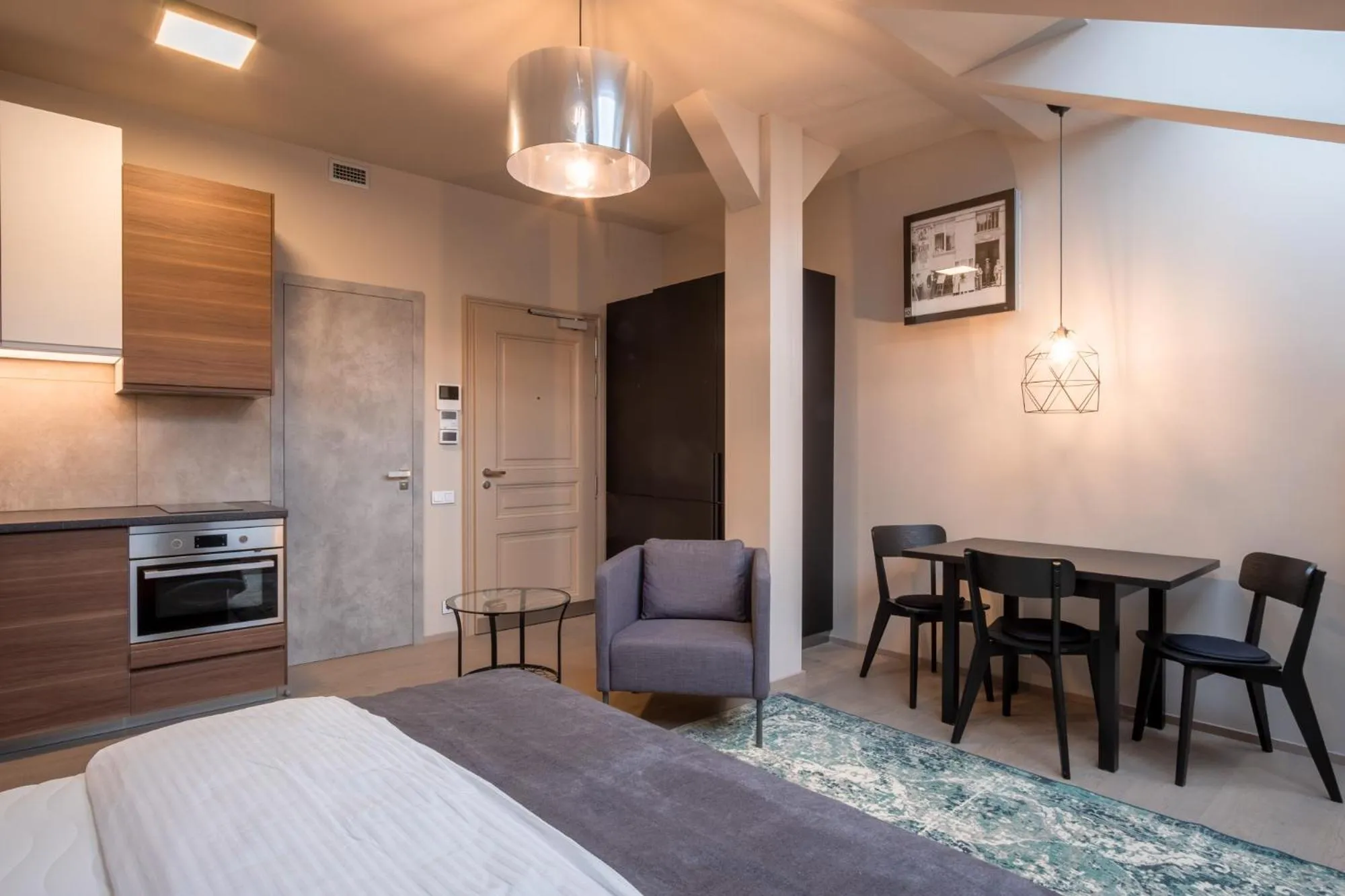 Living room, Bed in Aparthotel Rimska 14