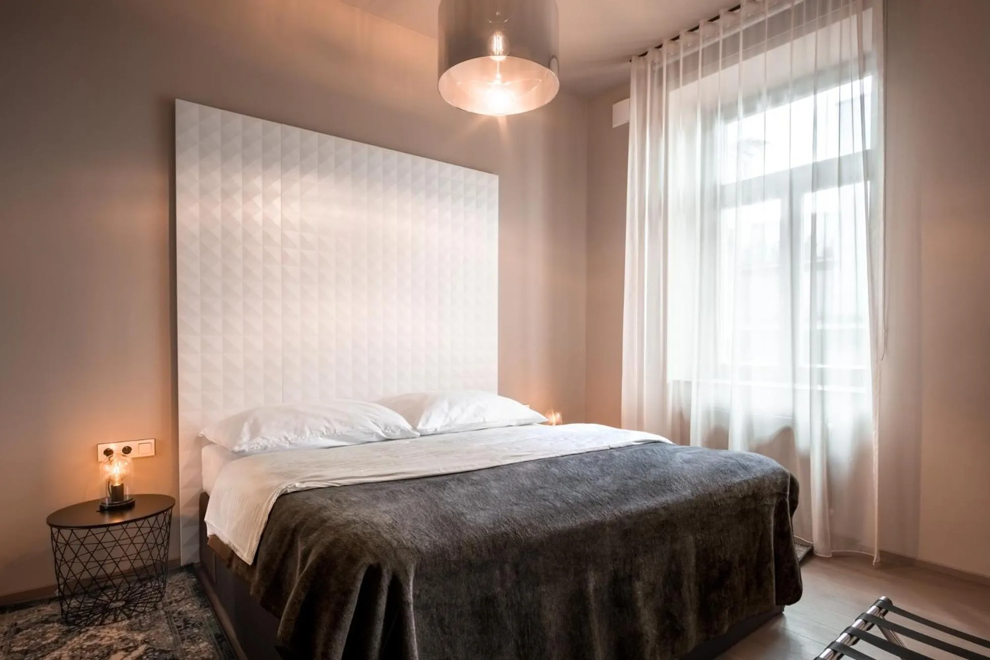 Bed in Aparthotel Rimska 14