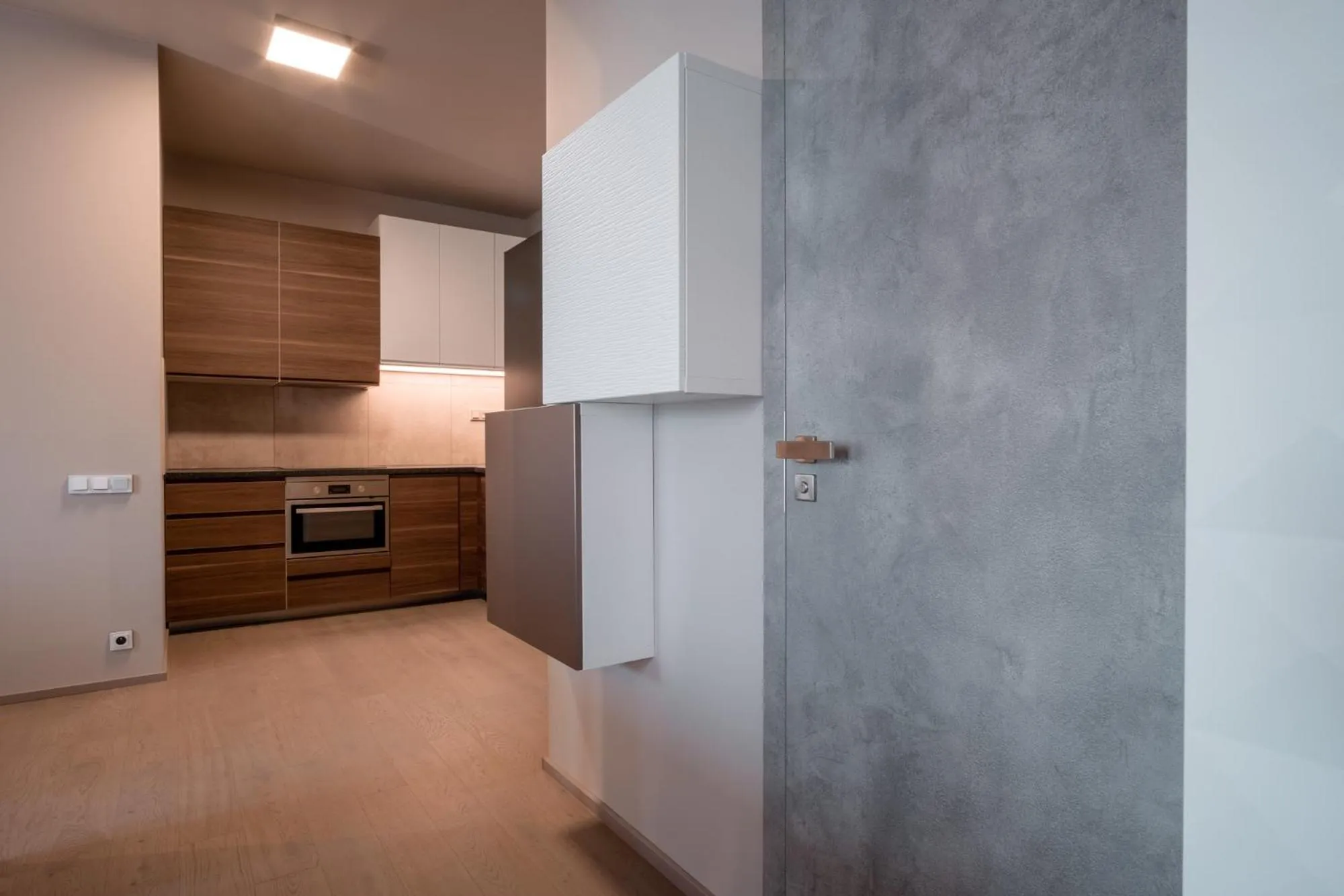 Kitchen or kitchenette in Aparthotel Rimska 14